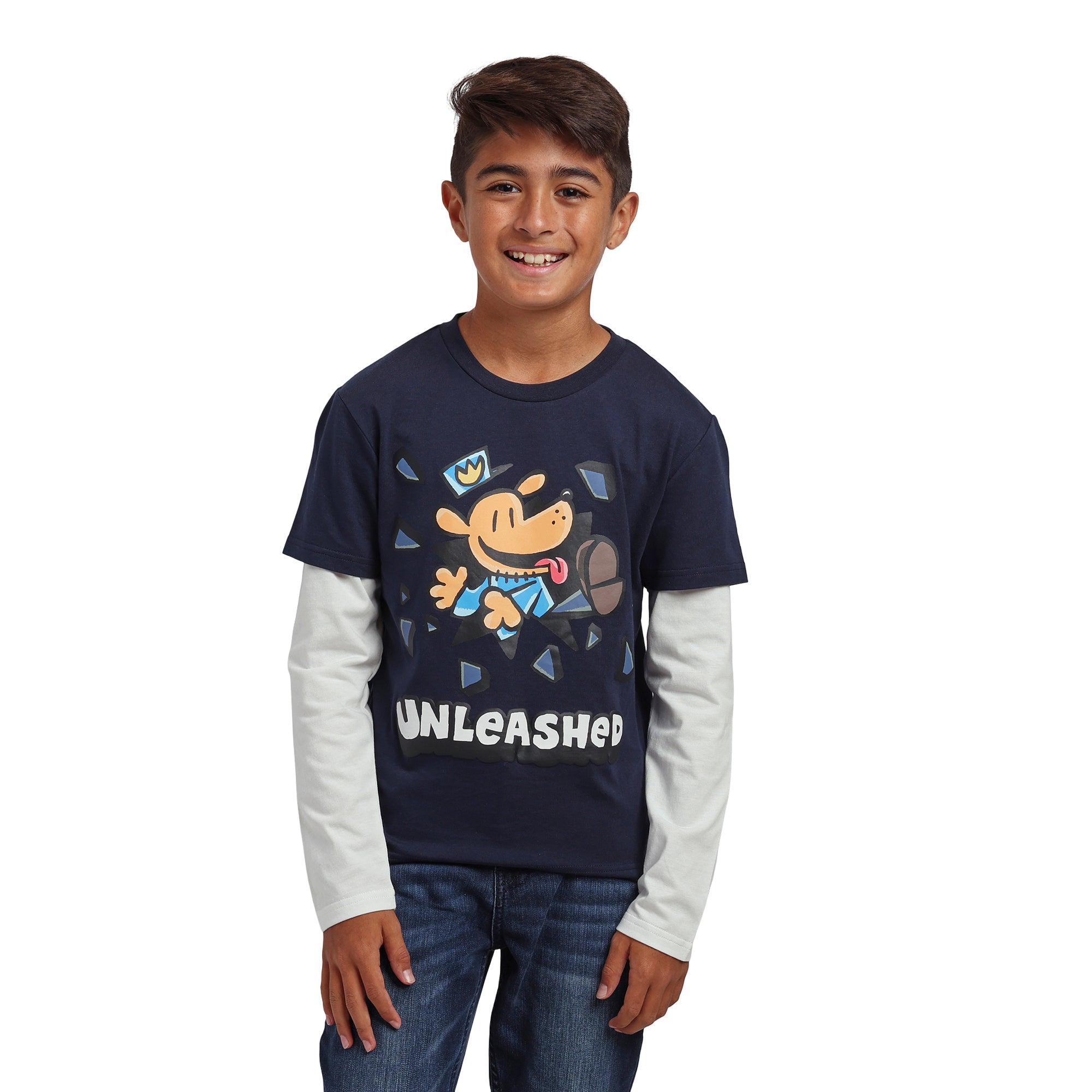 Dog Man Unleashed Boy’s 2-Pack Twofer Set