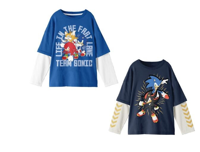 Sonic The Hedgehog Life In The Fast Lane Boy’s 2-Pack Twofer Set