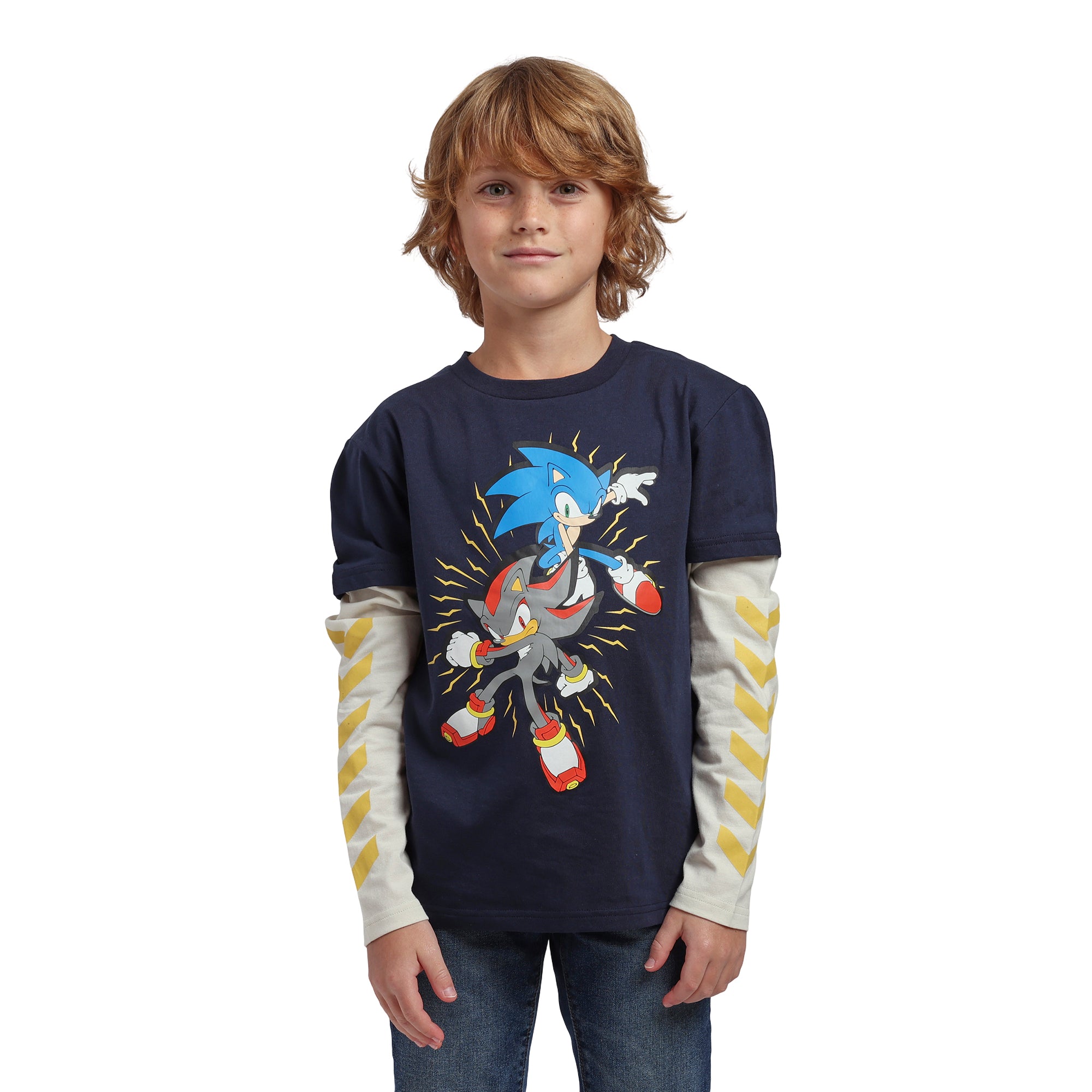 Sonic The Hedgehog Life In The Fast Lane Boy’s 2-Pack Twofer Set