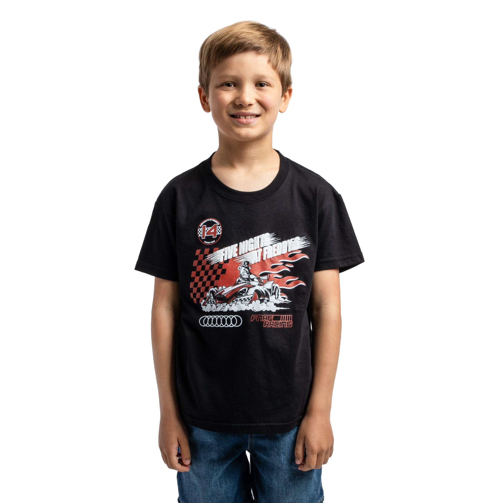 Five Nights At Freddy’s Racing Boy’s 3-Pack Crew Neck Short Sleeve T-shirt Set