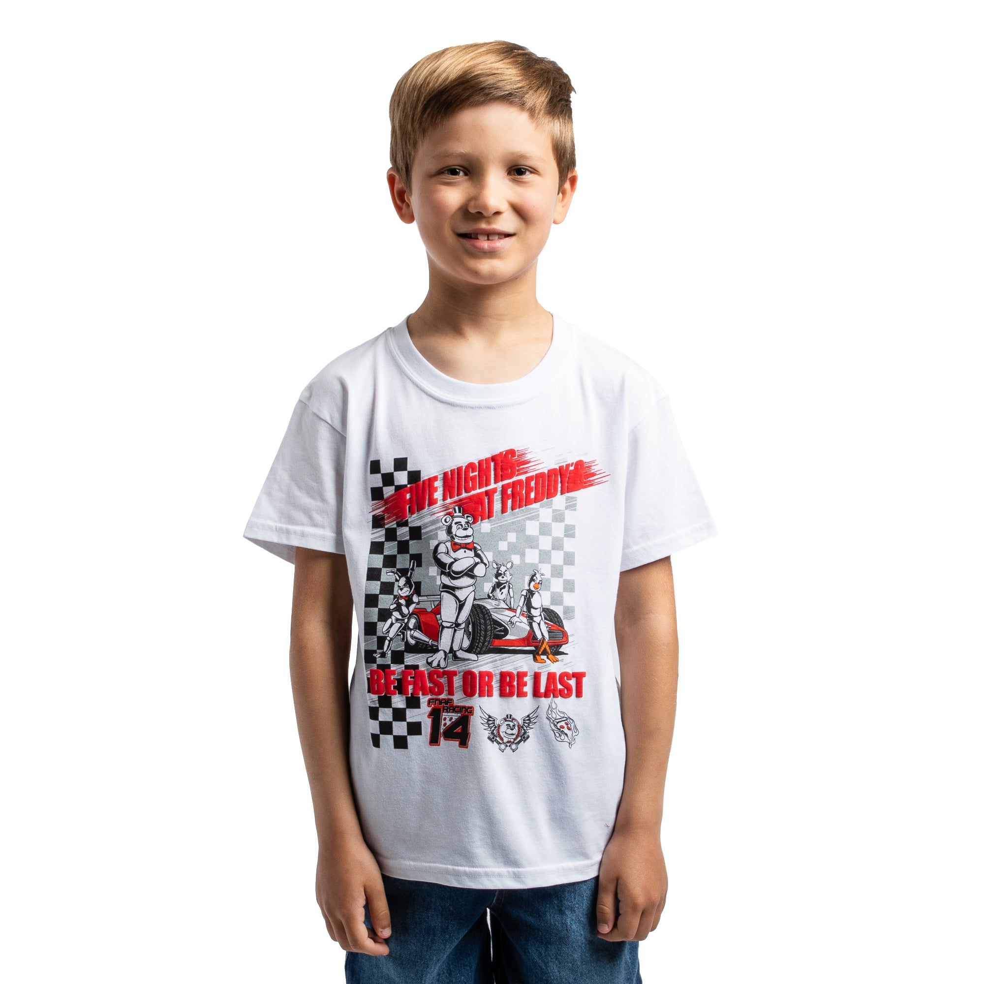Five Nights At Freddy’s Racing Boy’s 3-Pack Crew Neck Short Sleeve T-shirt Set