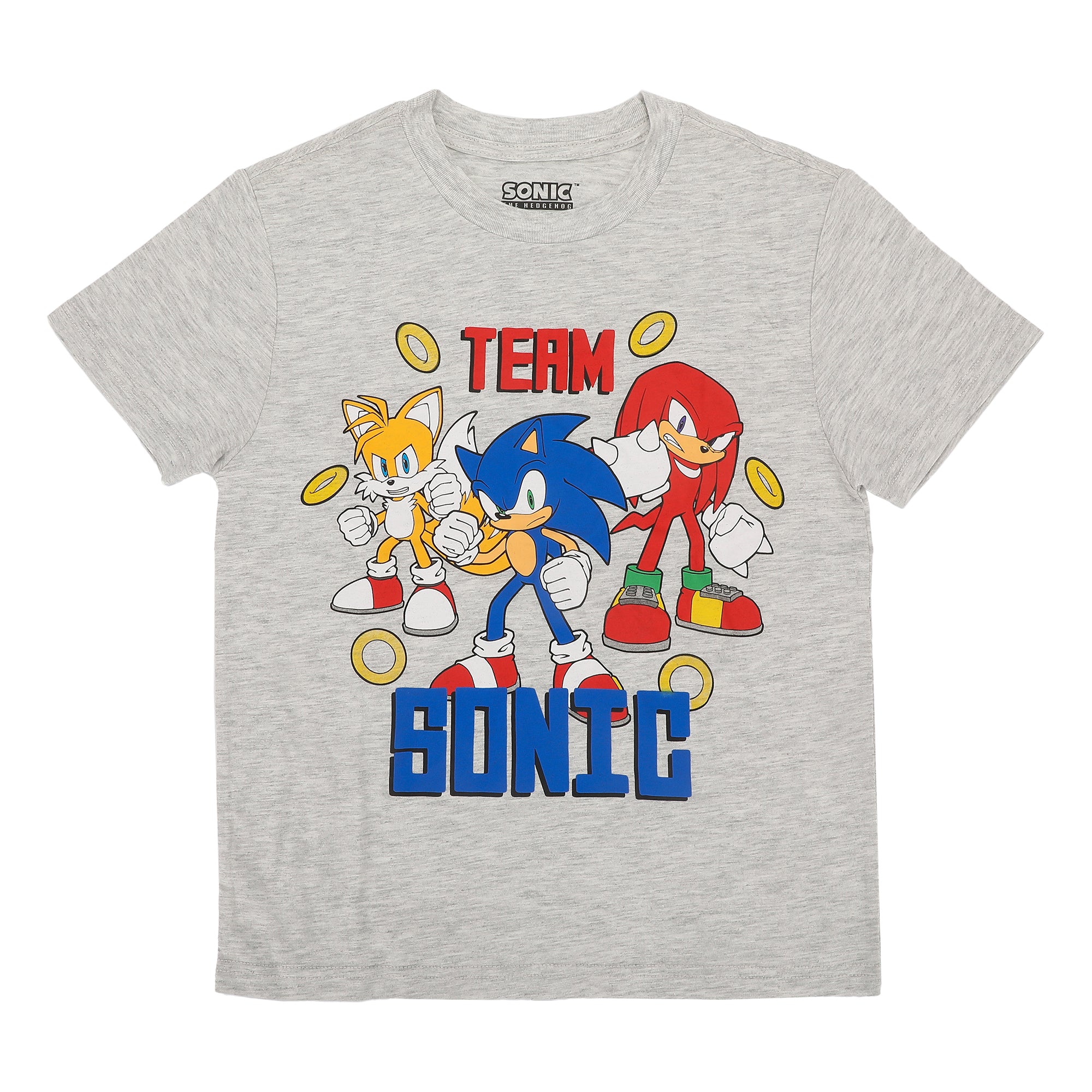 Sonic The Hedgehog Team Sonic Boy’s 2-Pack Baseball Jersey & Tee Combo Set