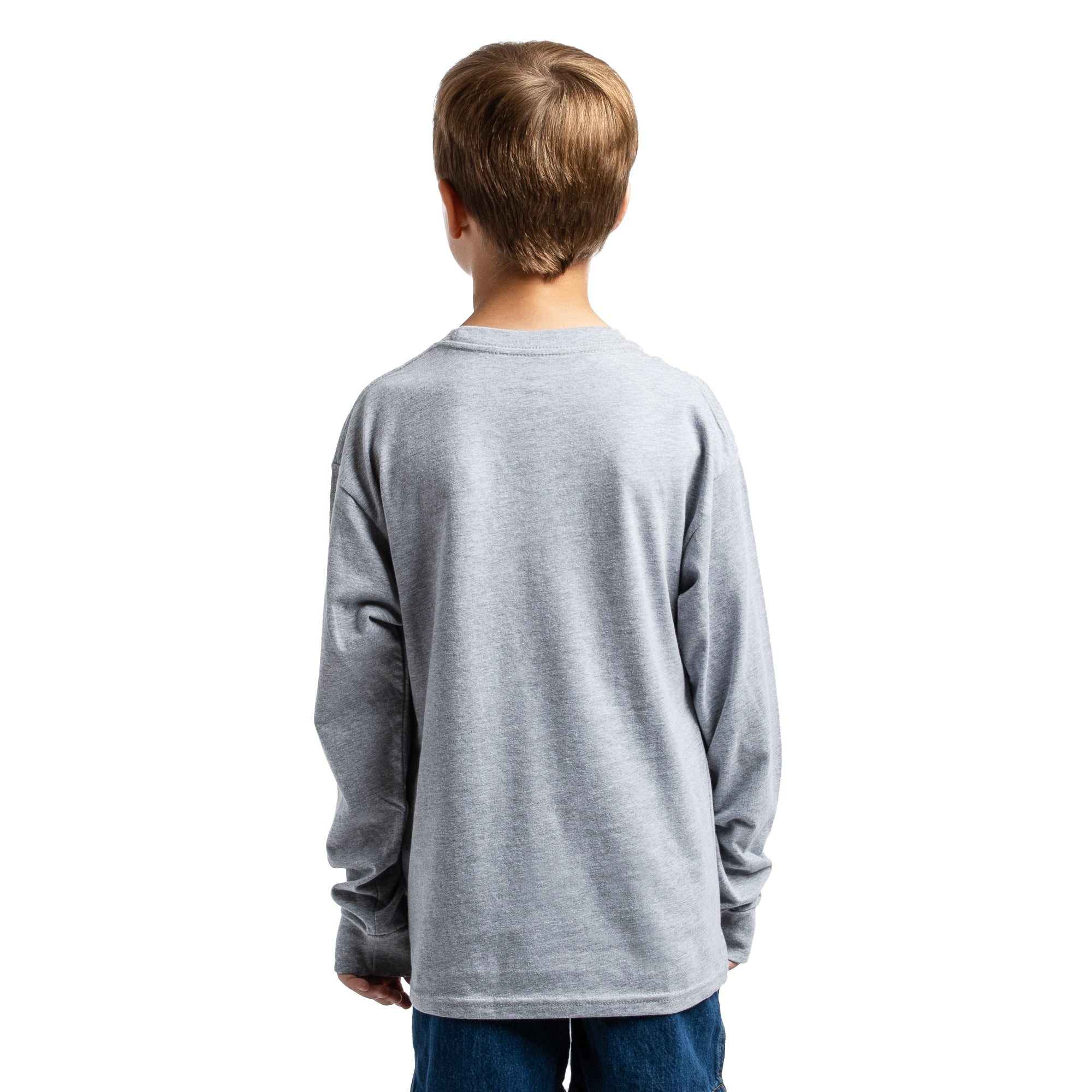 Superman Rise Boy’s 3-Pack Crew Neck Long Sleeve Shirt Set