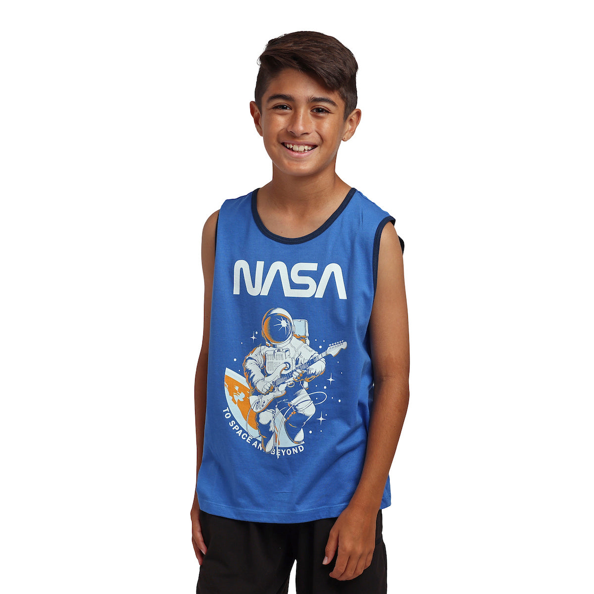 NASA Astronauts & Shuttles Boy’s 3-Pack Tank Top Set