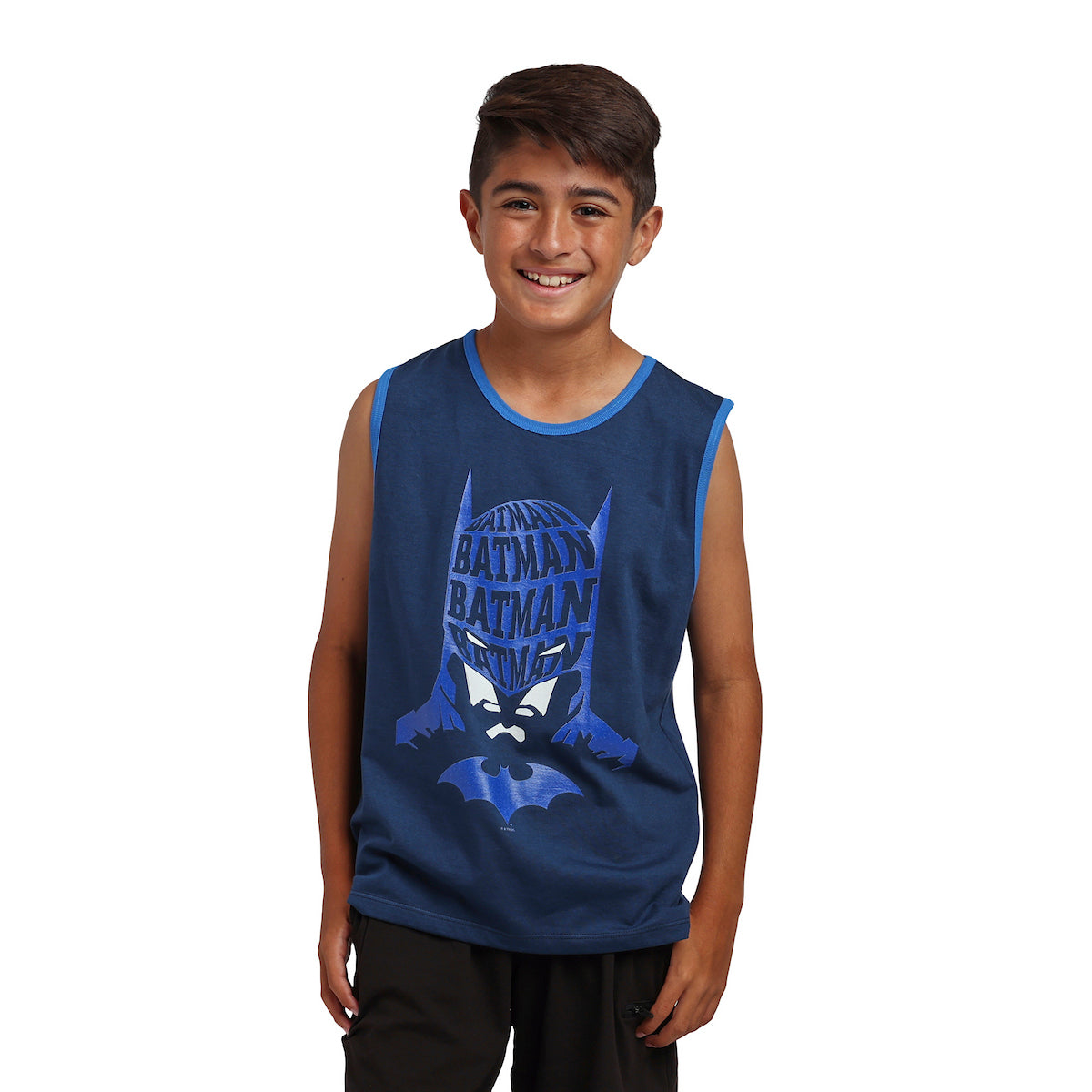 Batman Character Art Boy’s 3-Pack Tank Top Set