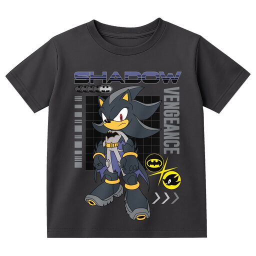 DC X Sega Sonic Superheroes Boy's 3-Pack Crew Neck Short Sleeve T-shirt Set