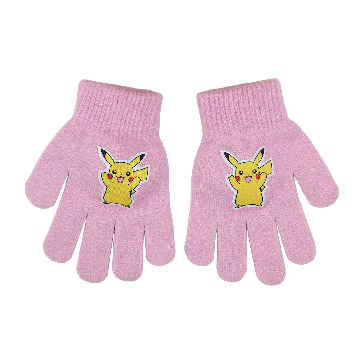 Pokémon Pikachu Youth 2-Piece Pink Ear Muffs & Magic Gloves Set
