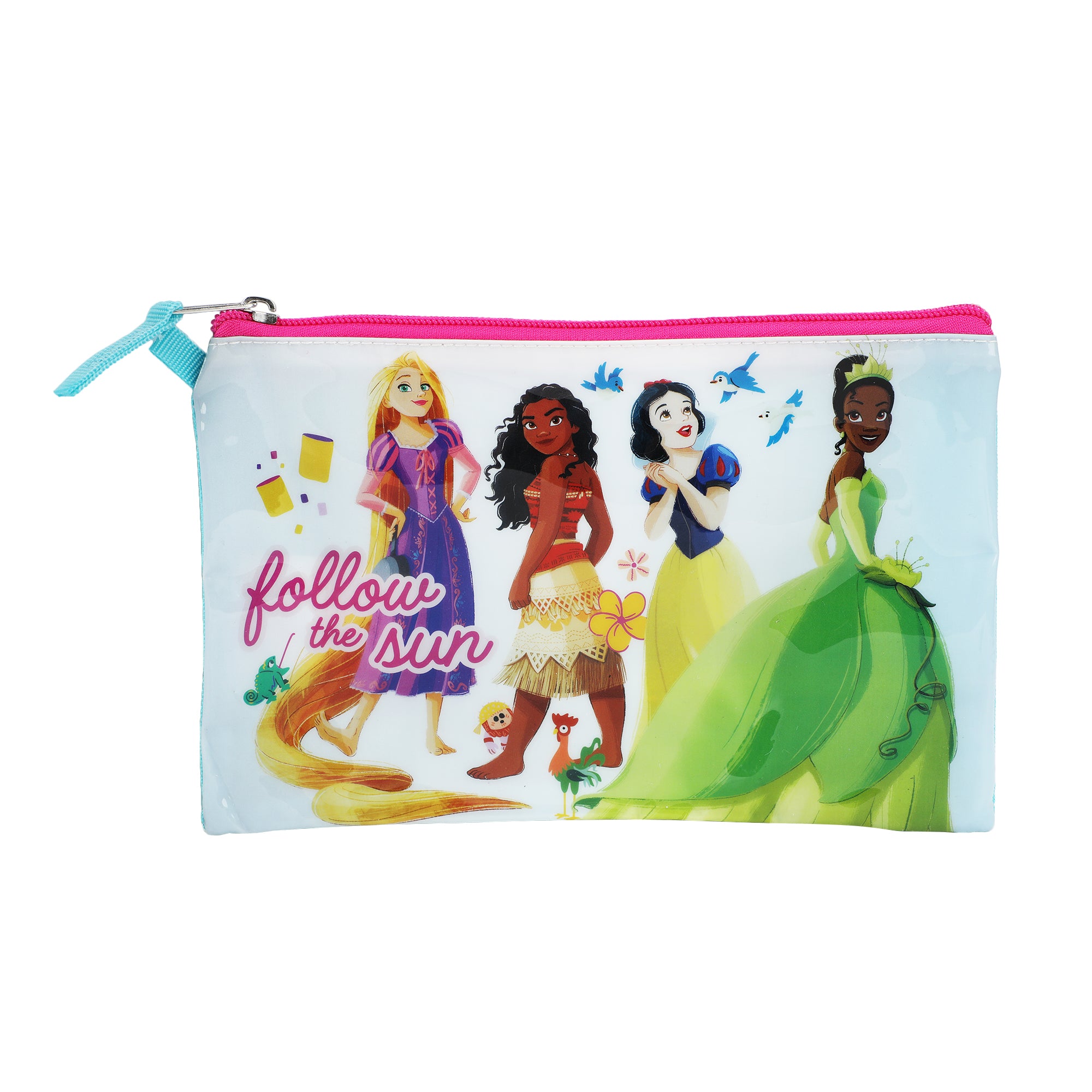 Disney Princess 3-Piece Youth Beach Backpack Set With Water Bottle