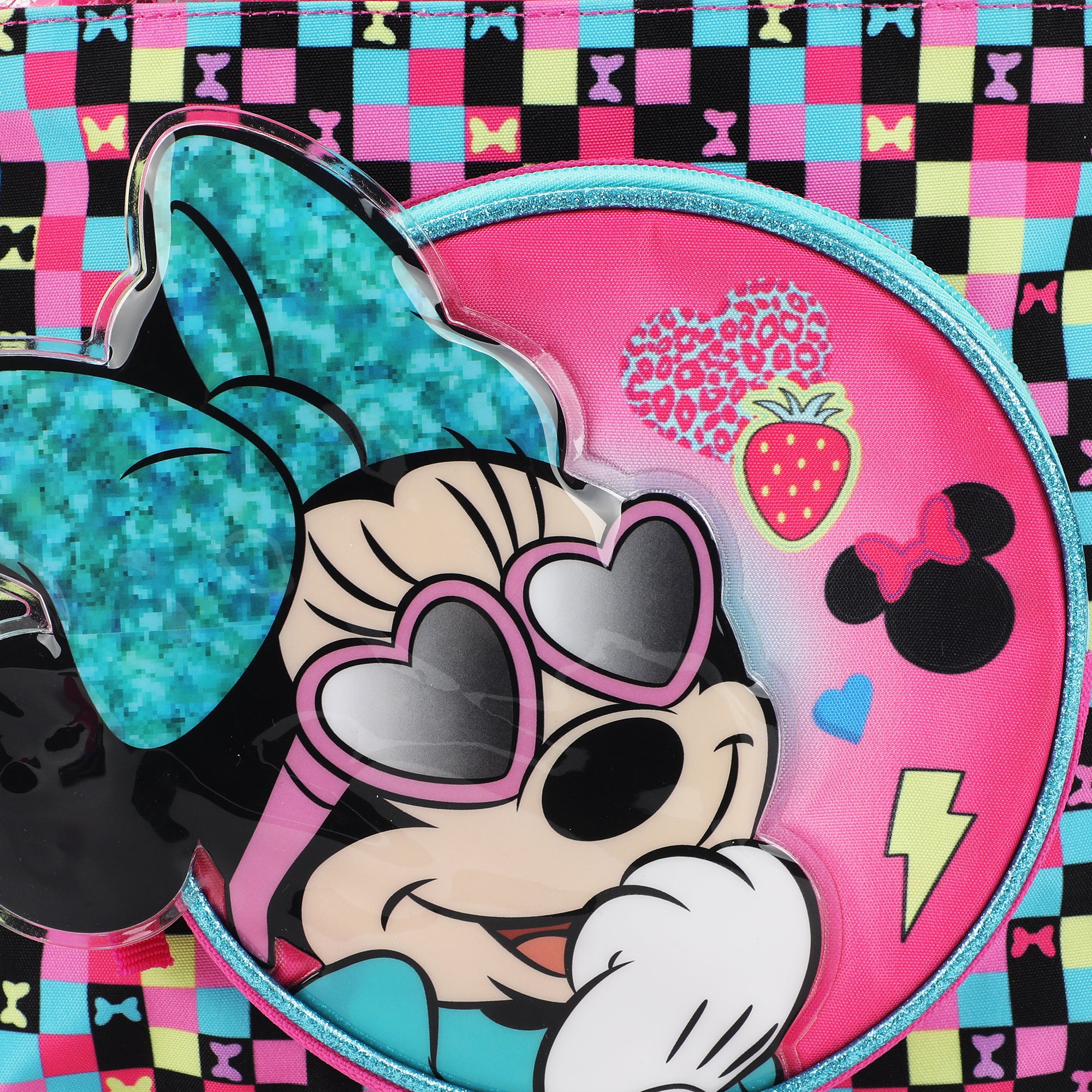 Disney Minnie Mouse Youth 3-Piece Kids Drawstring Backpack Set