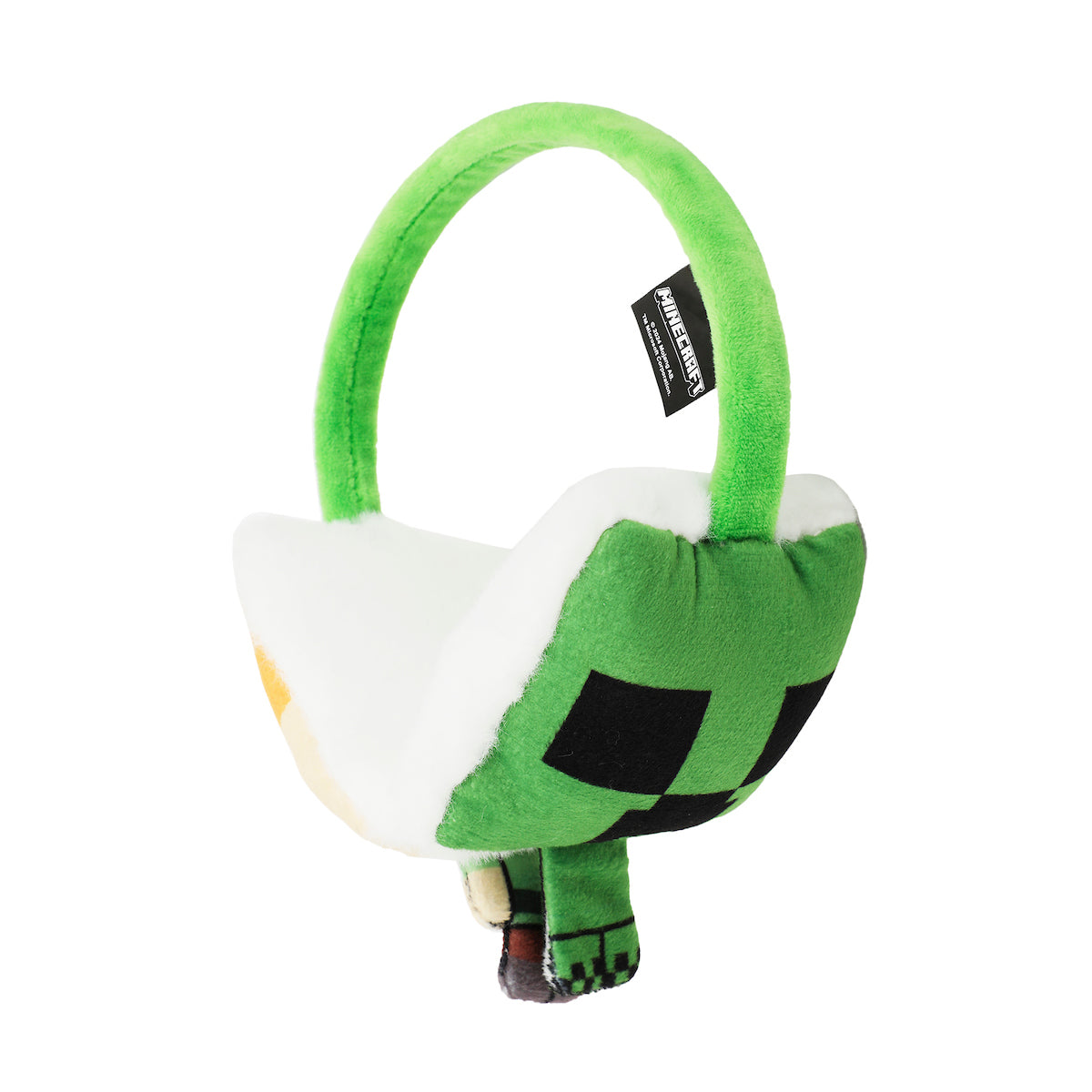 Minecraft Chibi Creeper & Alex 2-Piece Ear Muffs & Magic Gloves Set