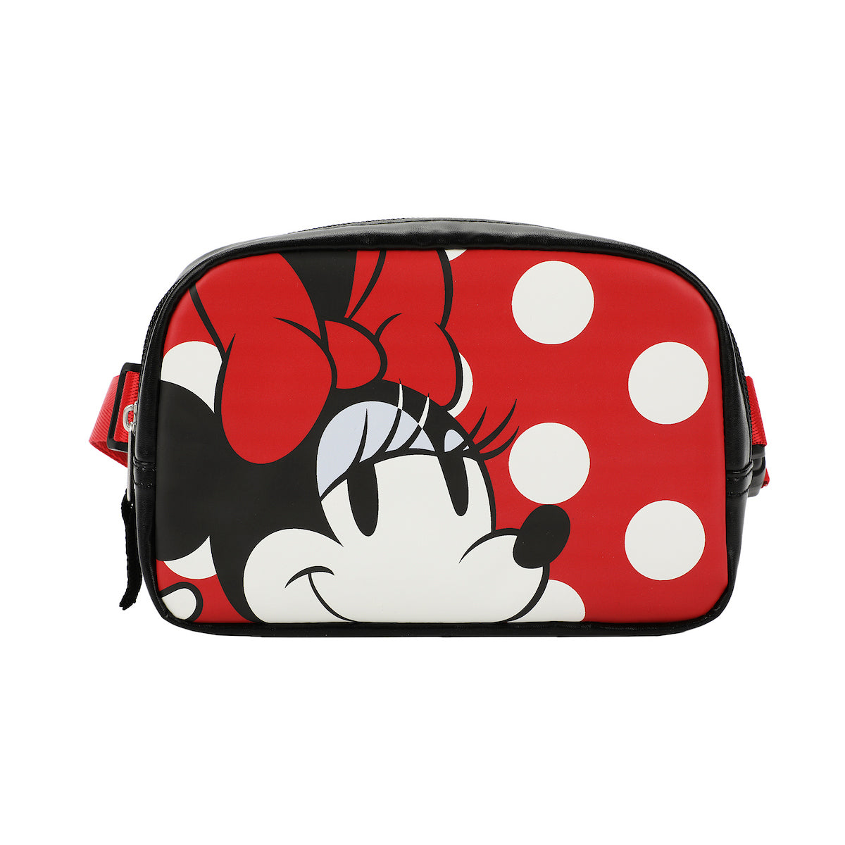 Disney Minnie Mouse Belt Bag, Wallet, Lanyard, and Keychain 4-Piece Gift Set