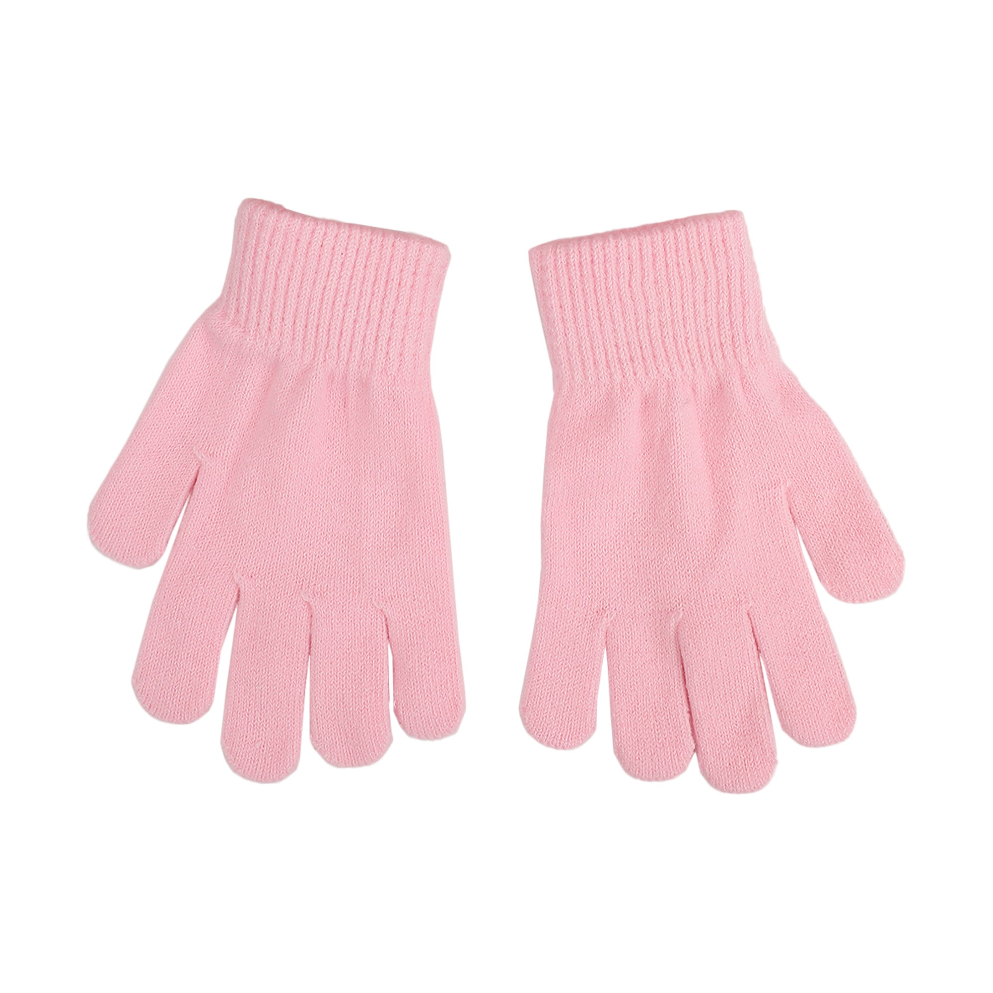 Moriah Elizabeth Youth Cuff Hat And Knit Gloves Cold Weather Set