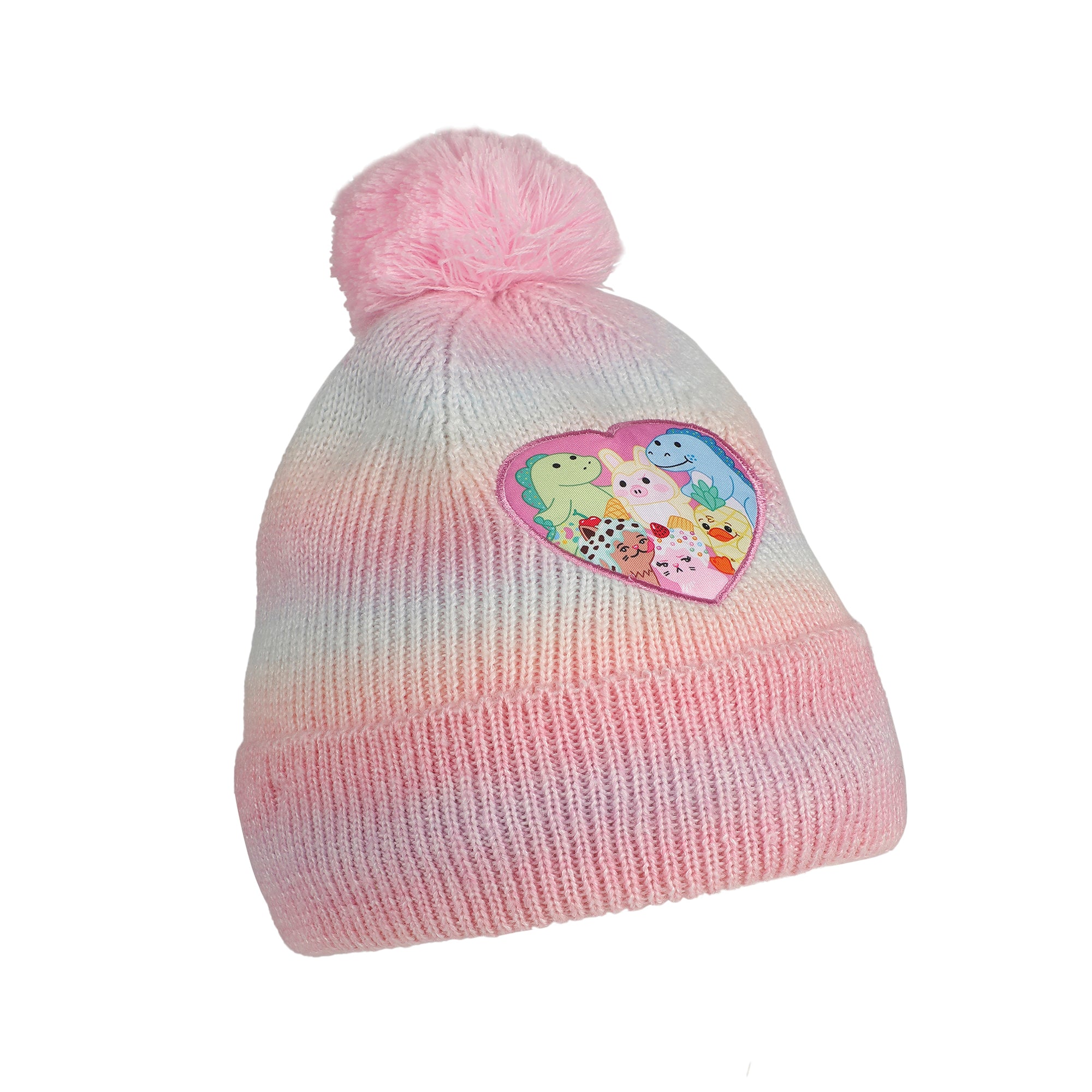 Moriah Elizabeth Youth Cuff Hat And Knit Gloves Cold Weather Set