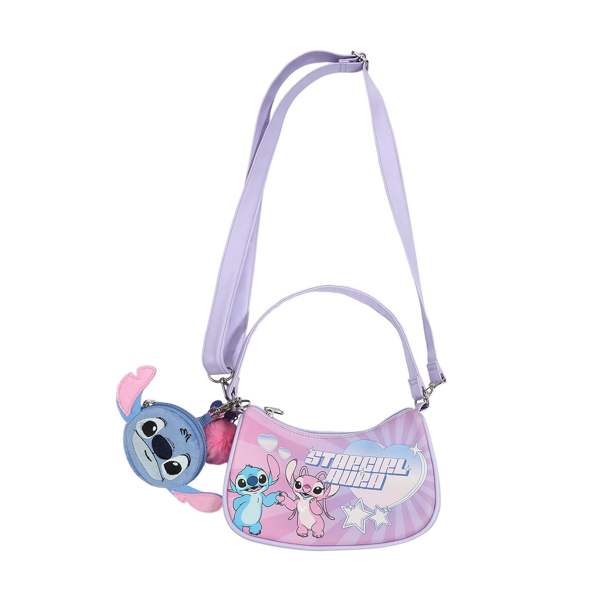 Lilo & Stitch Handbag Coin Purse and Bag Charm Set for Kids