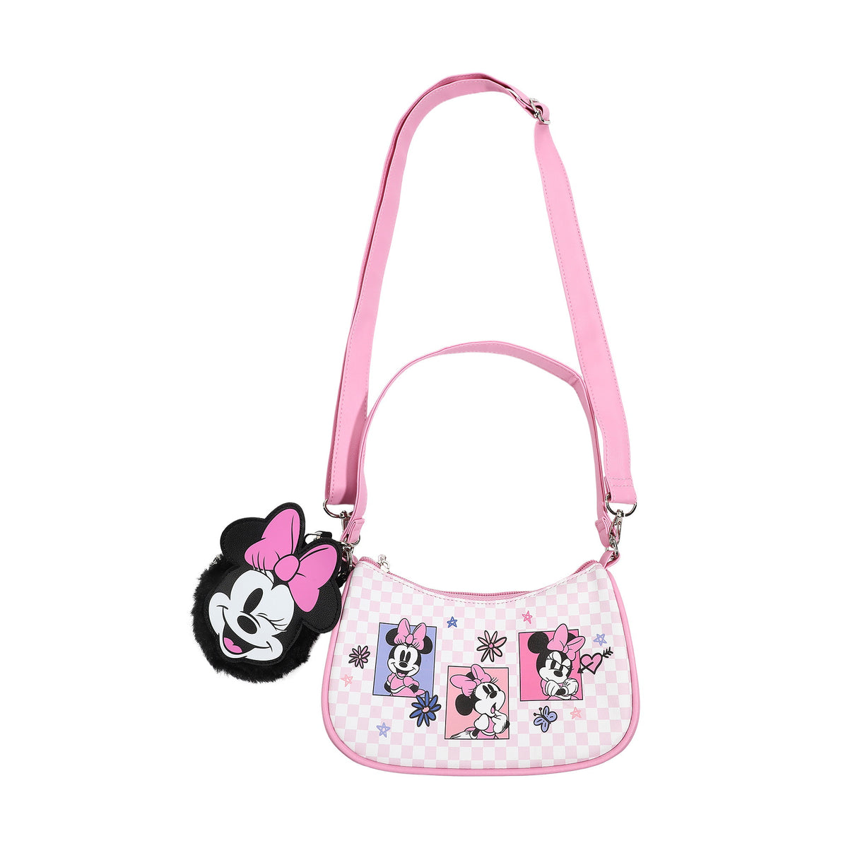 Minnie Mouse Classic Handbag Coin Purse and Bag Charm Set for Kids