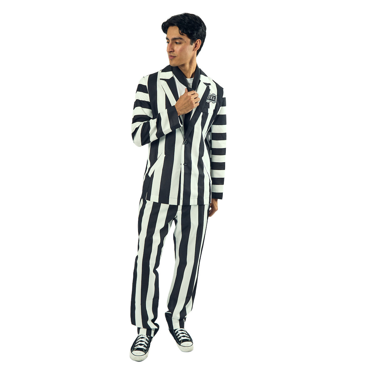 Beetlejuice Betelgeuse Men's 3-Piece Cosplay Set