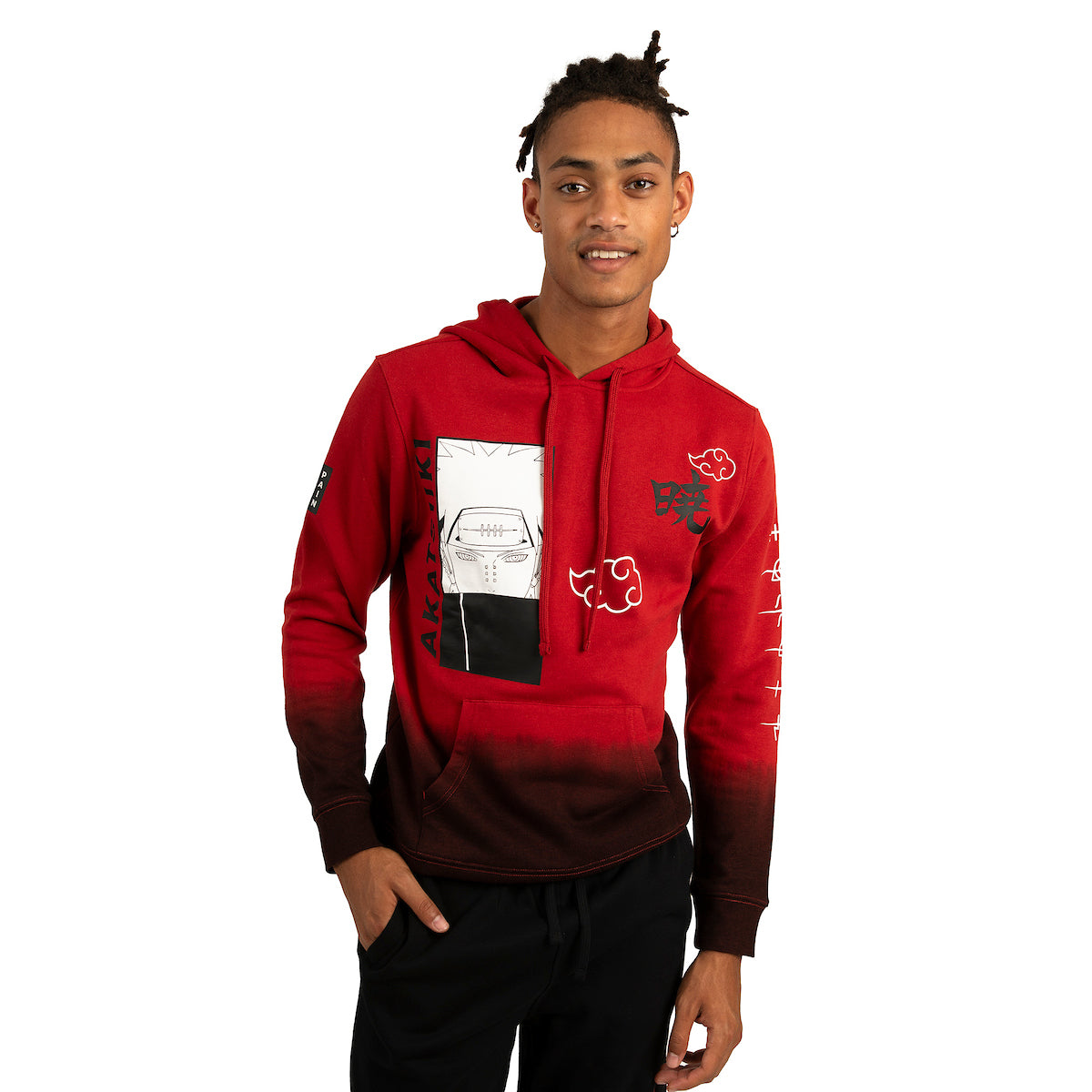 Naruto Shippuden Akatsuki Adult Hoodie Jogger Combo Set