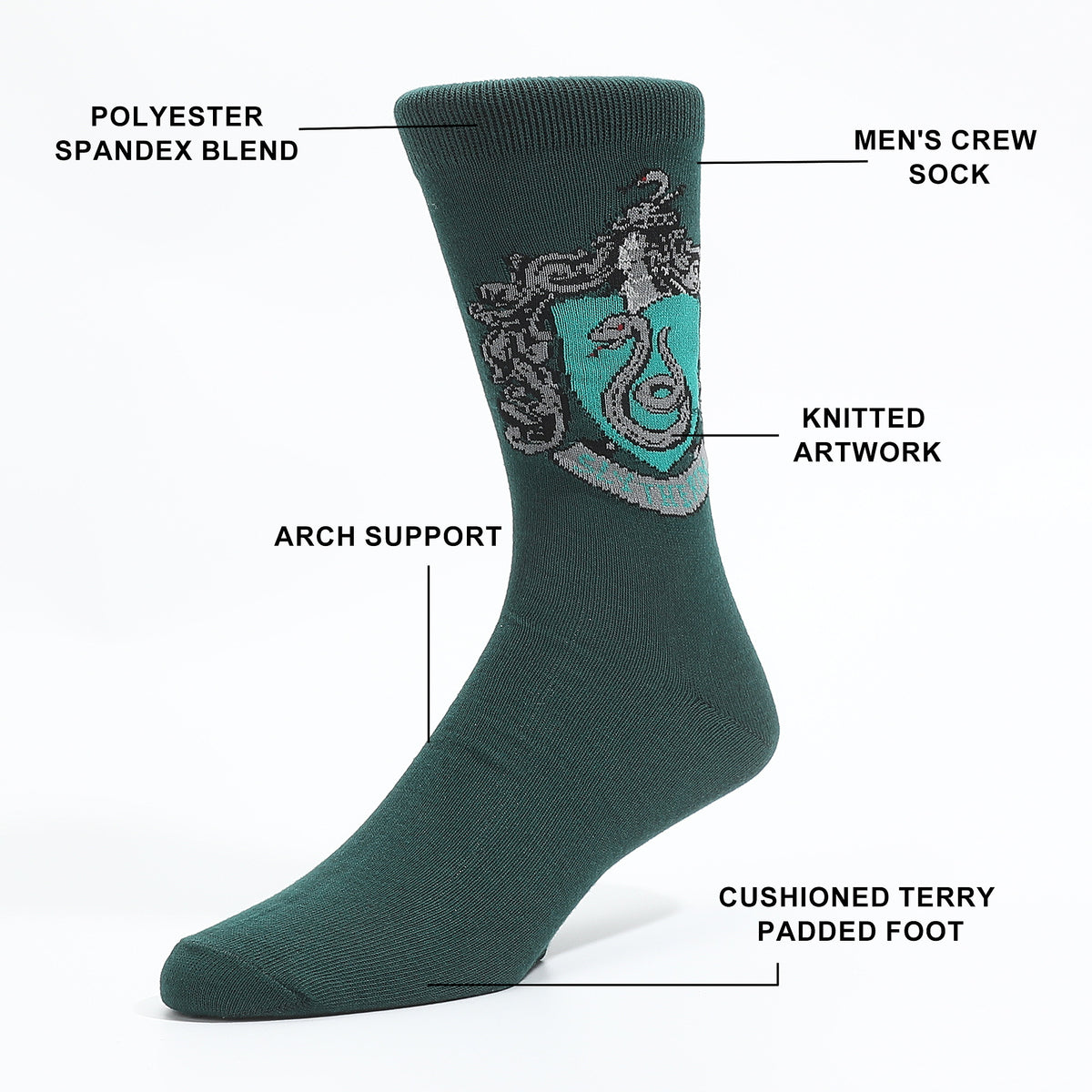 Harry Potter Slytherin Stainless Steel Mug and Socks Combo