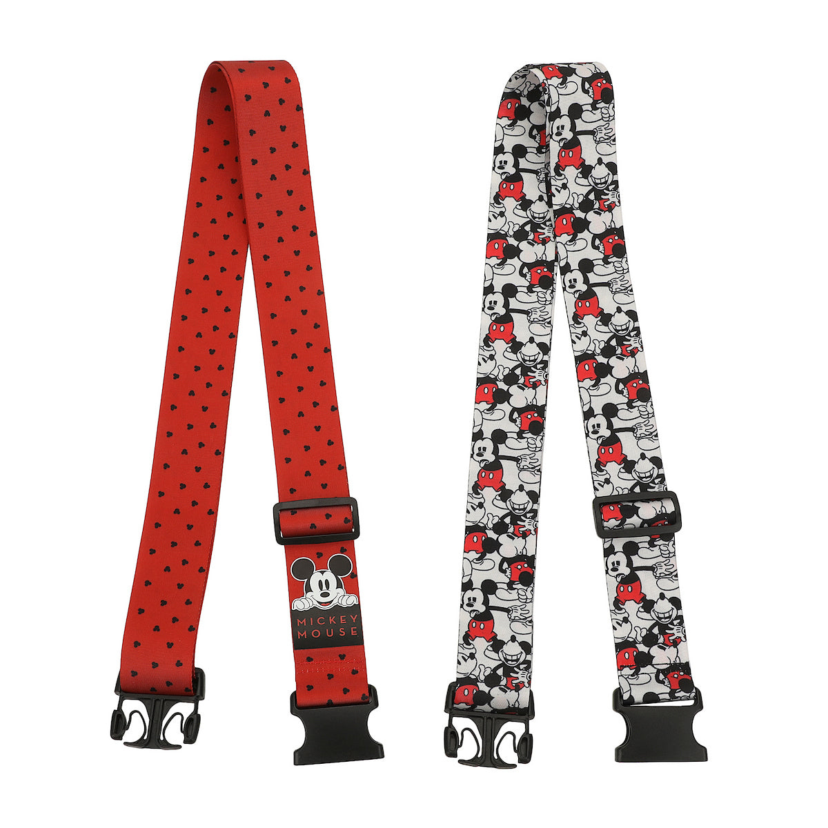 Disney Mickey Mouse 2-Pack Luggage Straps