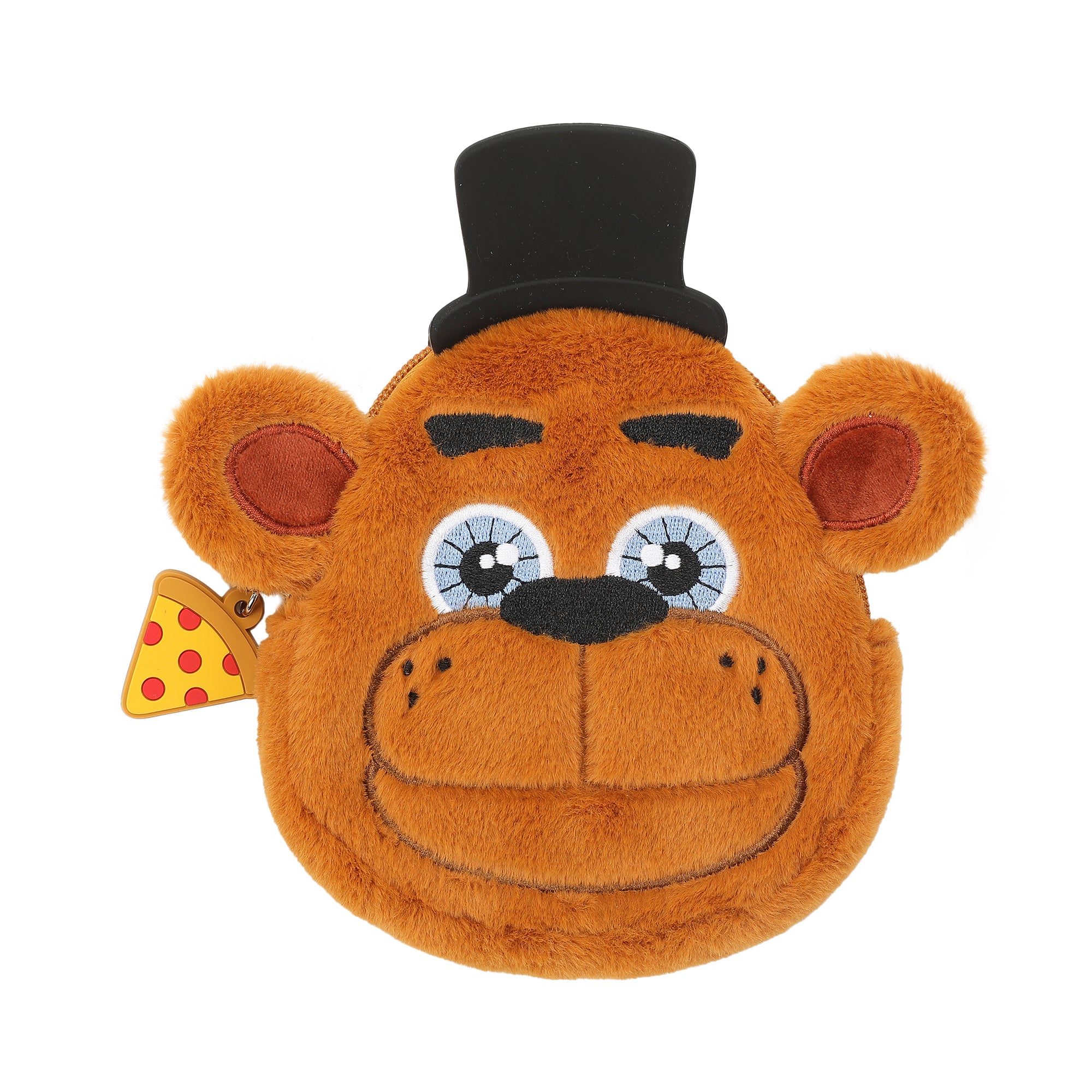 Five Nights At Freddy's Freddy Fazbear Brown 4" Coin Pouch Wristlet Wallets