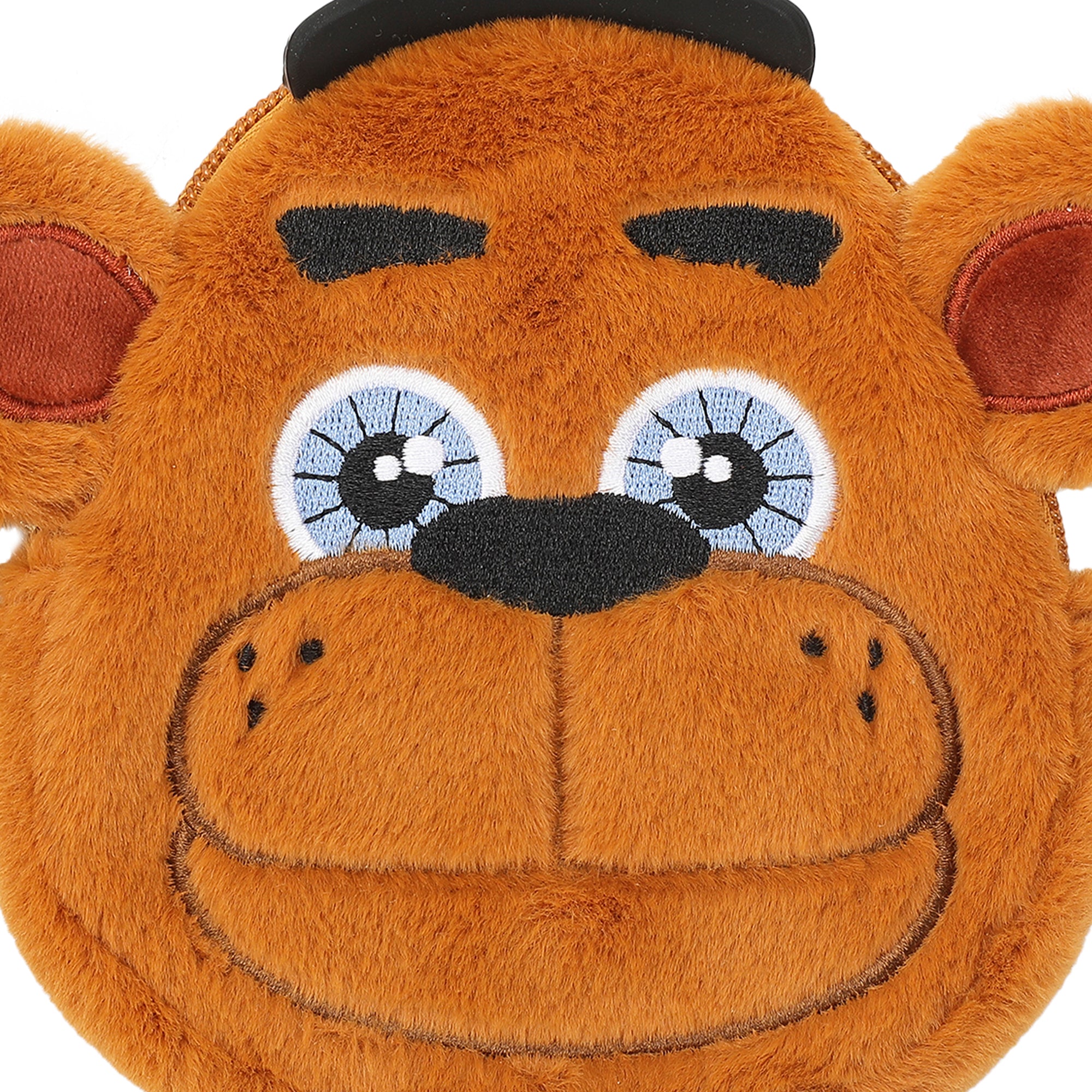 Five Nights At Freddy's Freddy Fazbear Brown 4" Coin Pouch Wristlet Wallets