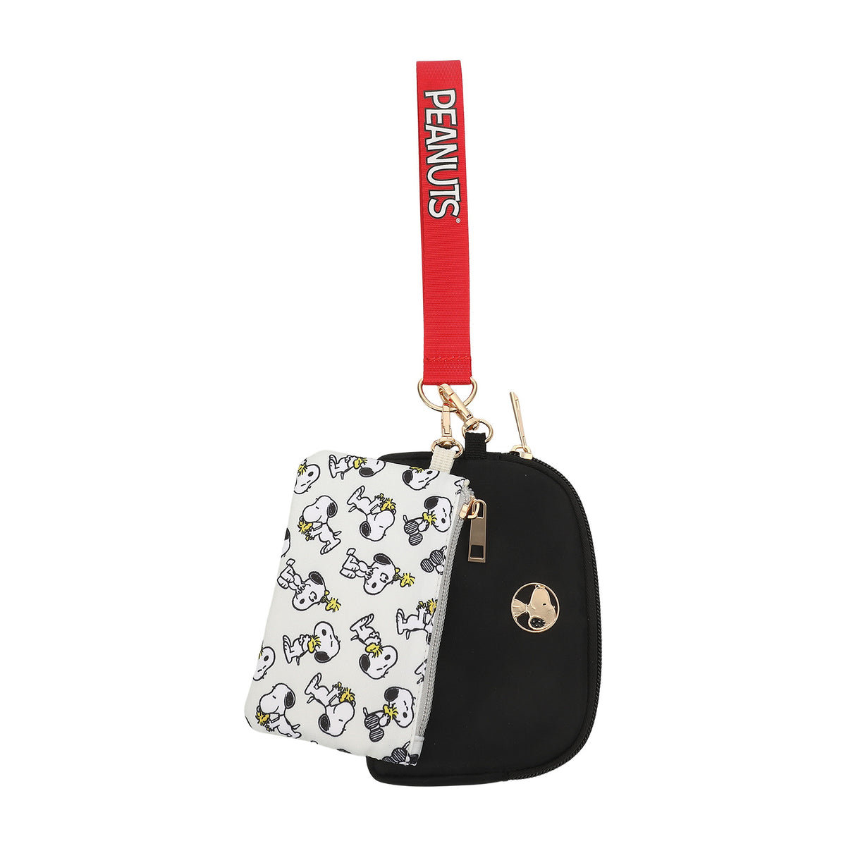 Classic Peanuts Snoopy Woodstock All Over Print Coin Pouch