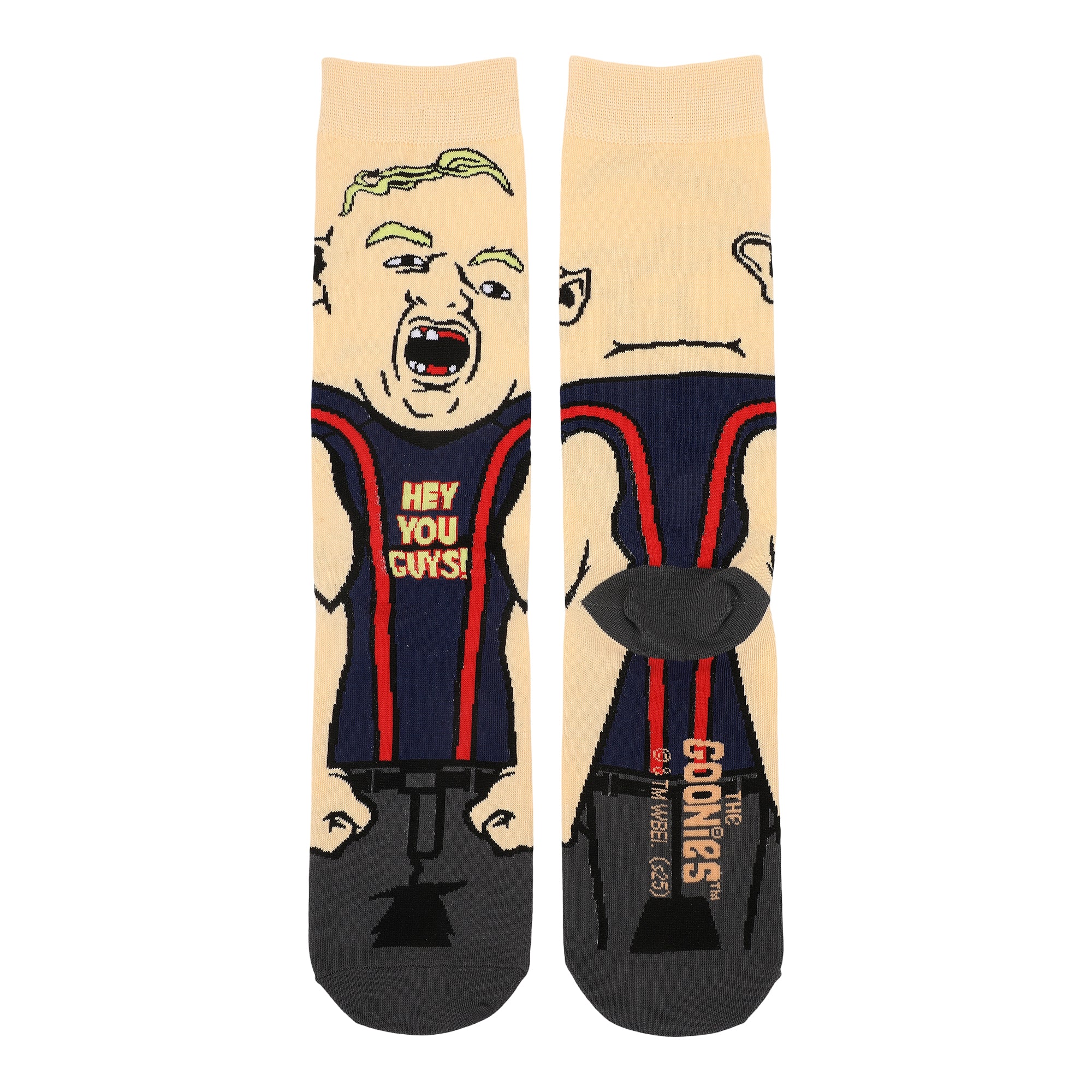 The Goonies Hey You Guys Men's Animigos Crew Socks
