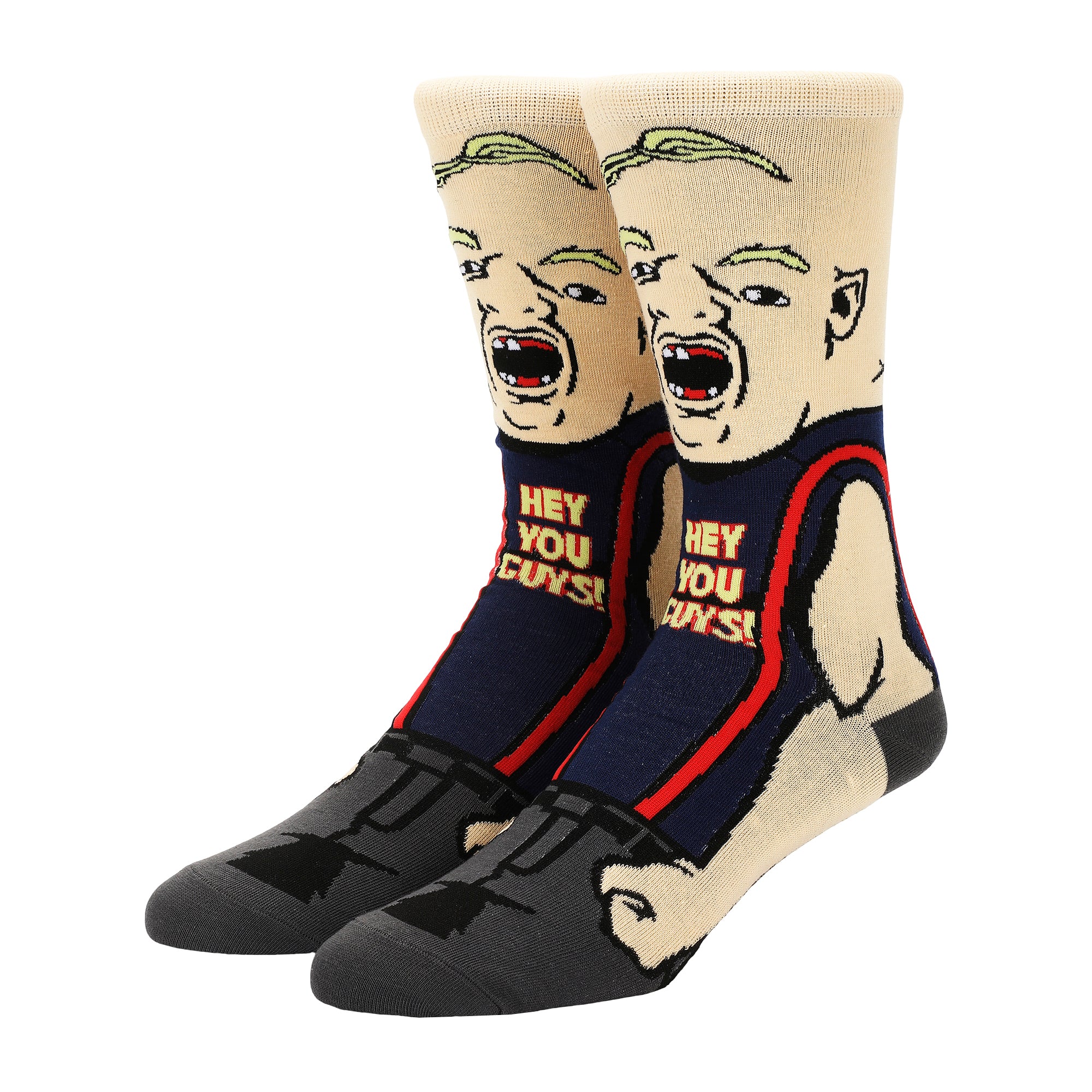 The Goonies Hey You Guys Men's Animigos Crew Socks