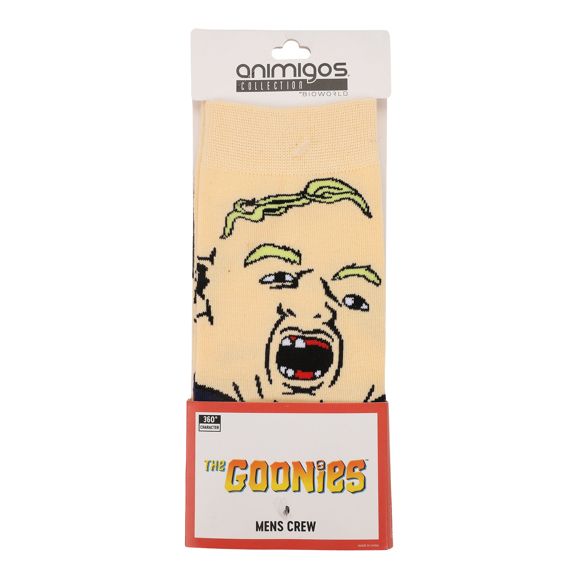 The Goonies Hey You Guys Men's Animigos Crew Socks