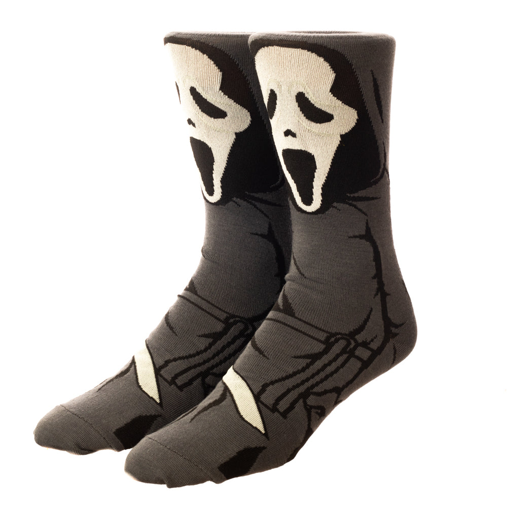 Ghostface  360 Character Crew Sock