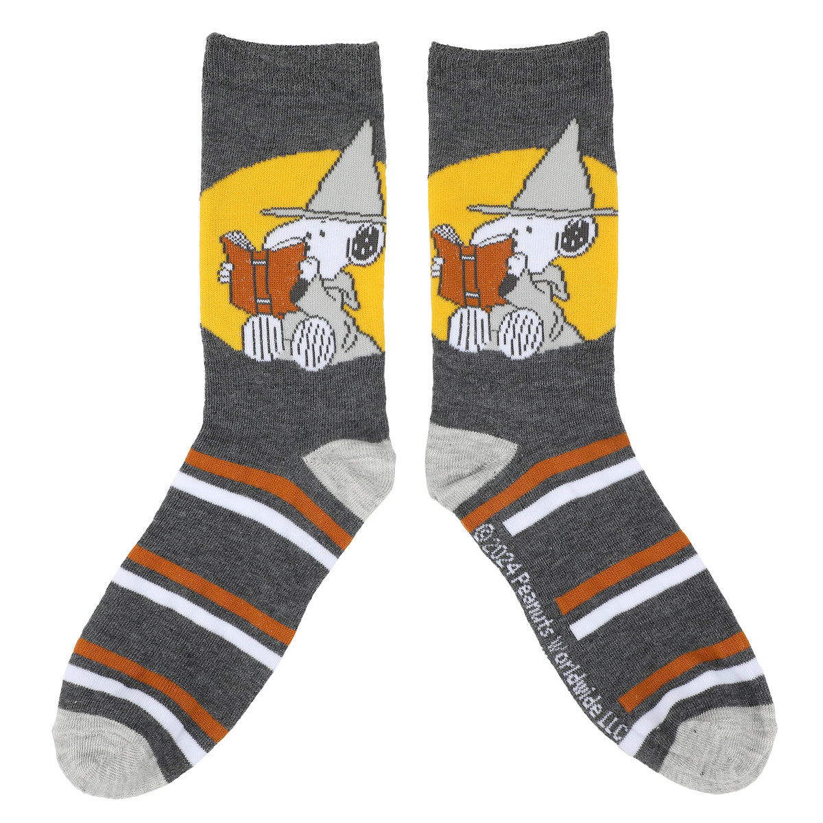 Peanuts Snoopy & Woodstock Halloween Women's 5-Pair Casual Crew Socks