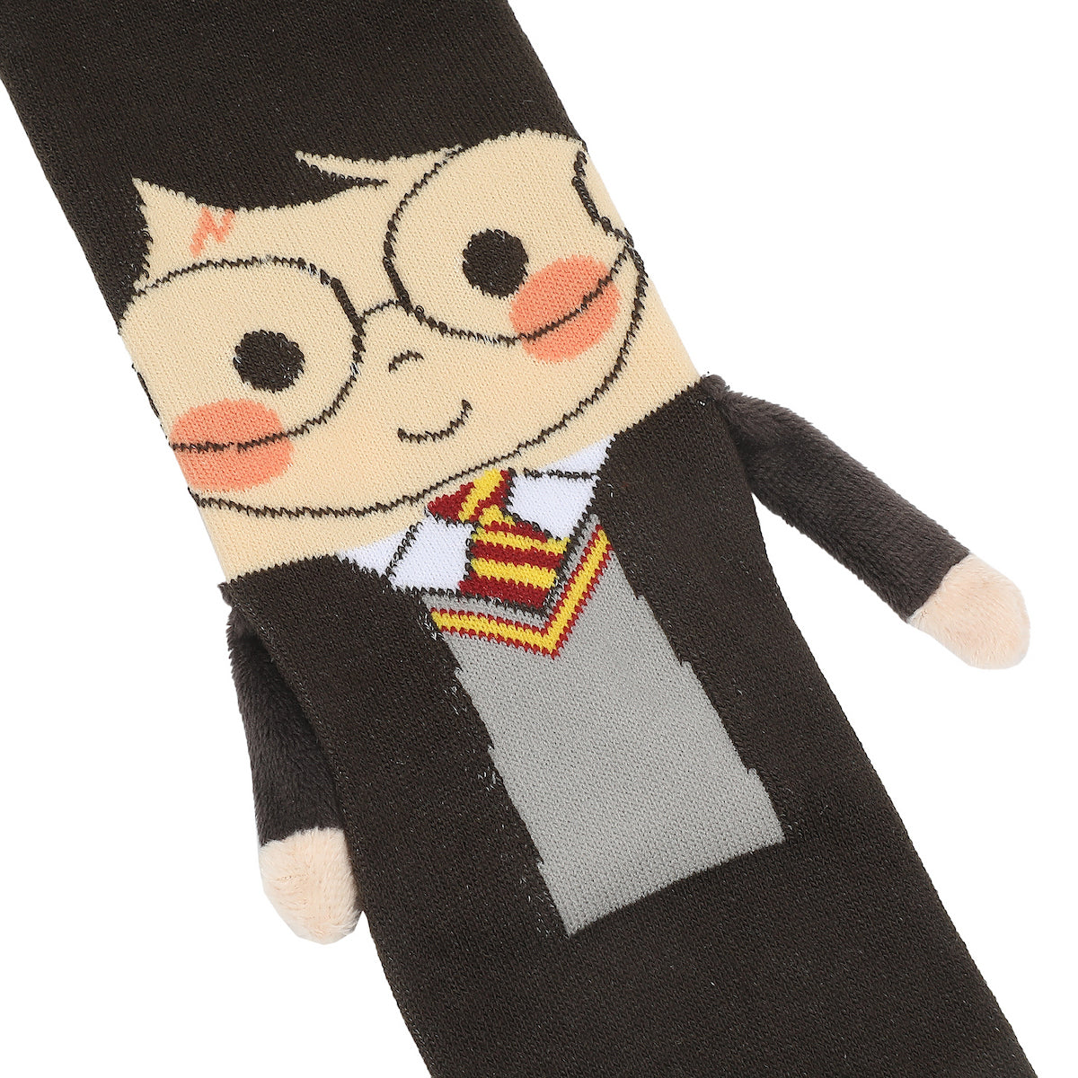 Harry Potter Harry & Hagrid Women's Casual Crew Socks With 3D Arms