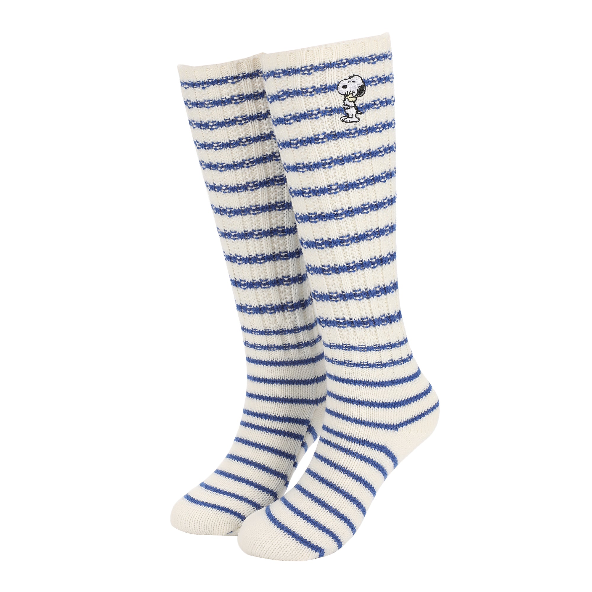 Peanuts Embroidered Peanuts Women's Slouch Crew Socks