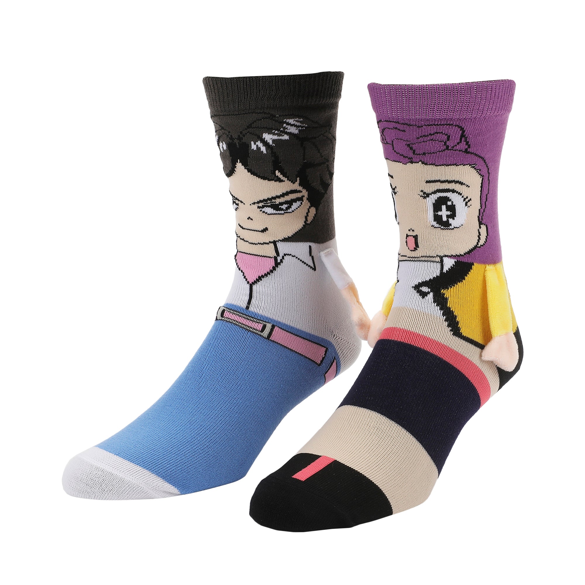 KPop Demon Hunters Rumi & Jinu Magnetic Hand Holding Socks