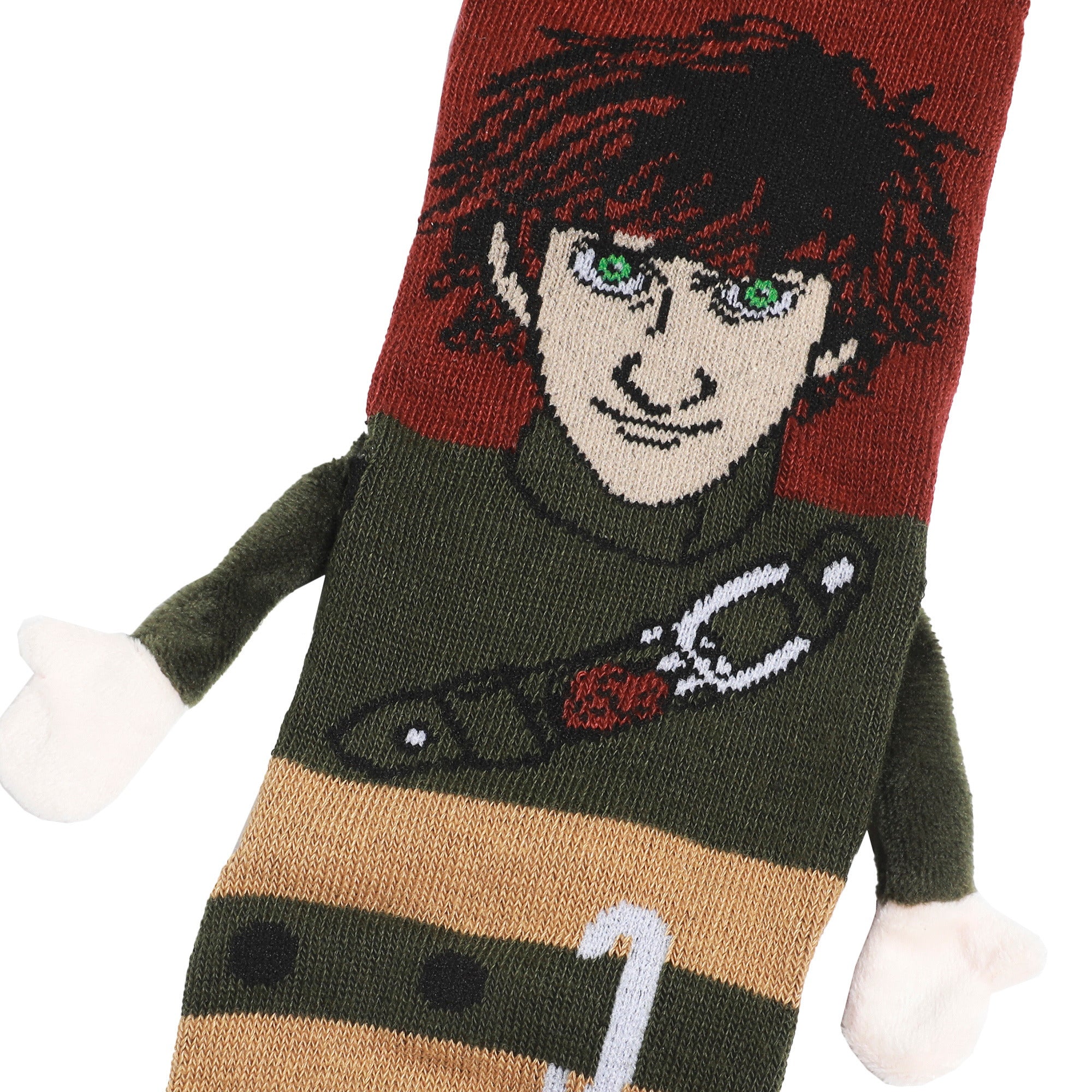 How To Train Your Dragon Hiccup & Toothless Women’s Crew Socks With Magnetic Holding Hands