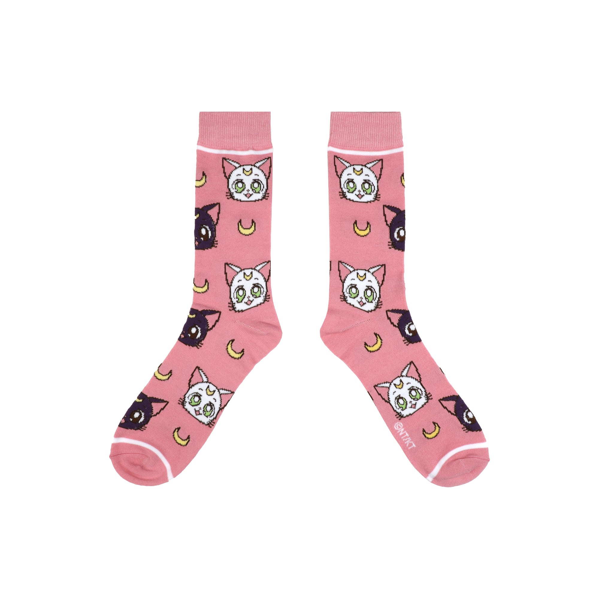 Sailor Moon Crystal Luna & Artemis Men's Crew Socks