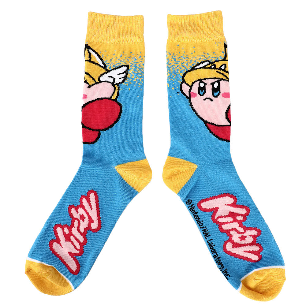Kirby Casual Crew Socks Set for Men 5-Pair Pack