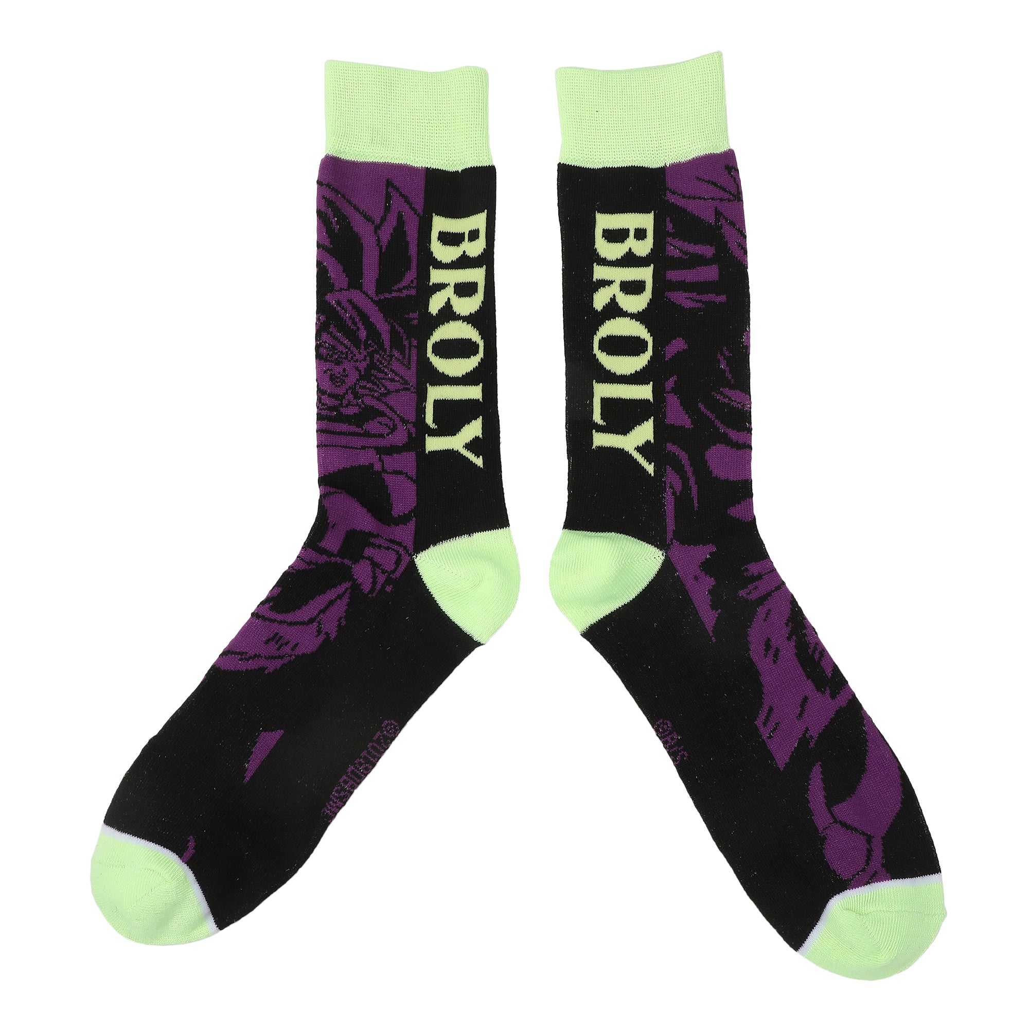 Dragon Ball Anime Characters Adult 5-Pair Casual Crew Socks-OSFA