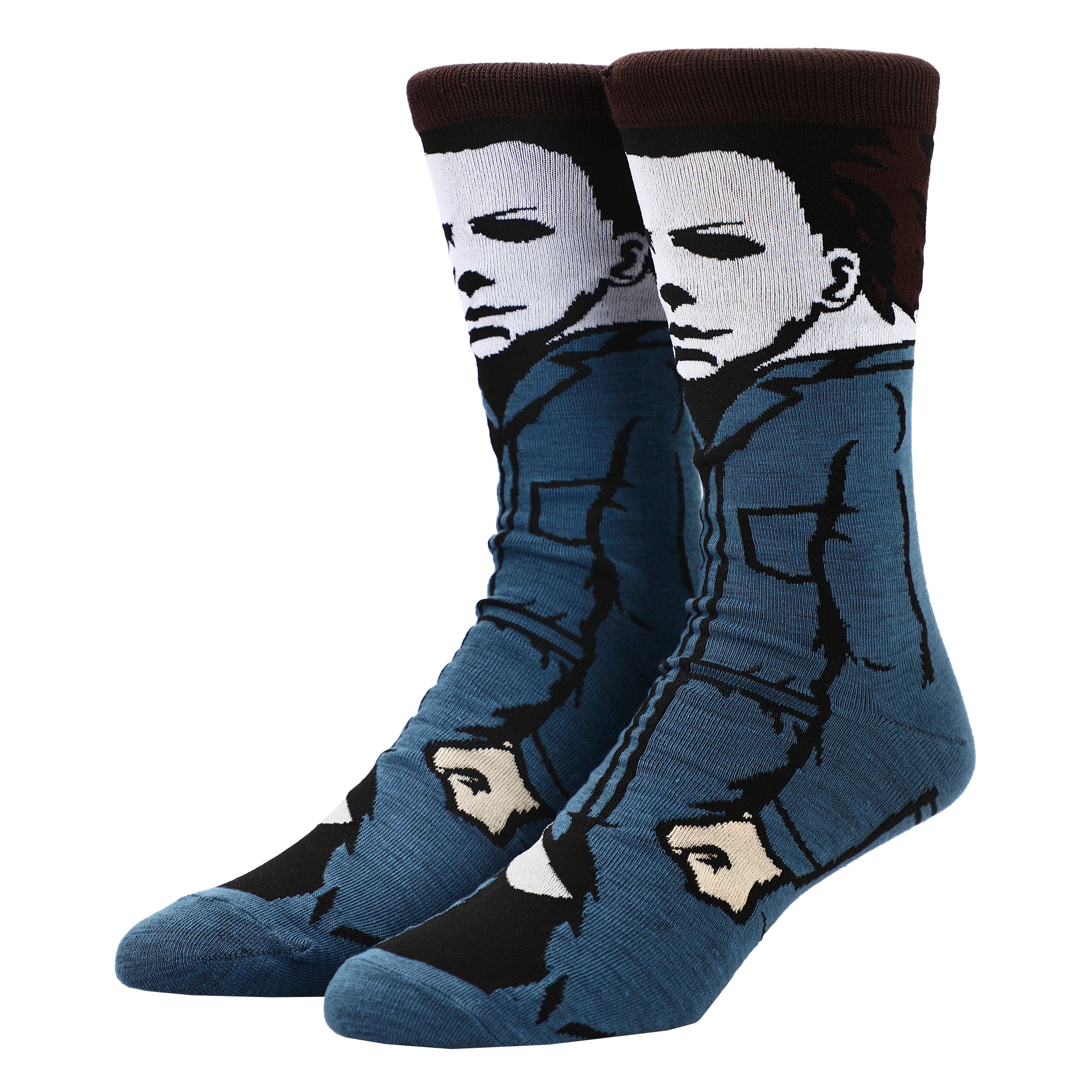 John Carpenter's Halloween Michael Myers 360 Character Men's Casual Crew Socks
