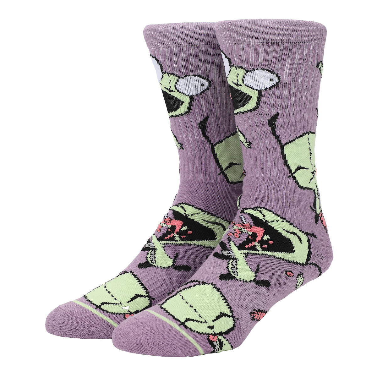 Invader Zim Gir Men's Athletic Crew Socks