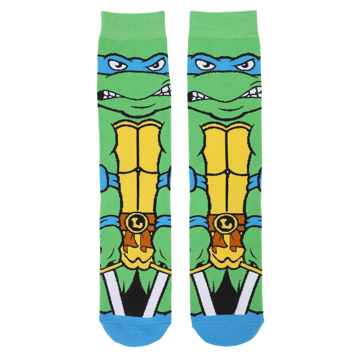 Teenage Mutant Ninja Turtles Leonardo Animigos Men's Crew Socks