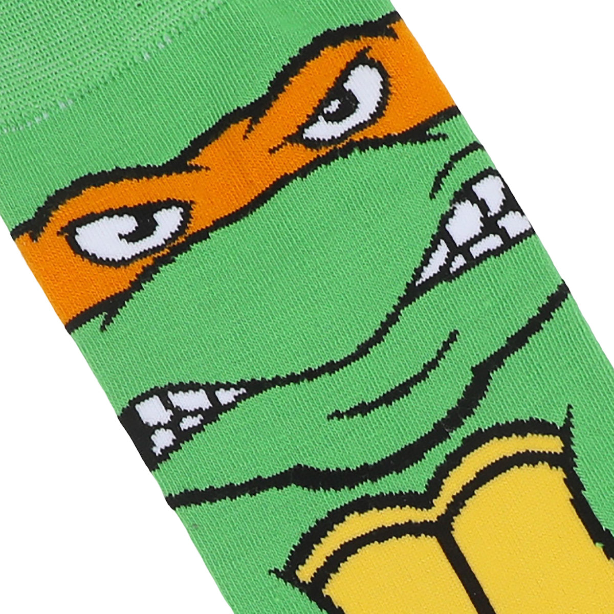 Teenage Mutant Ninja Turtles Michelangelo Animigos Men's Crew Socks
