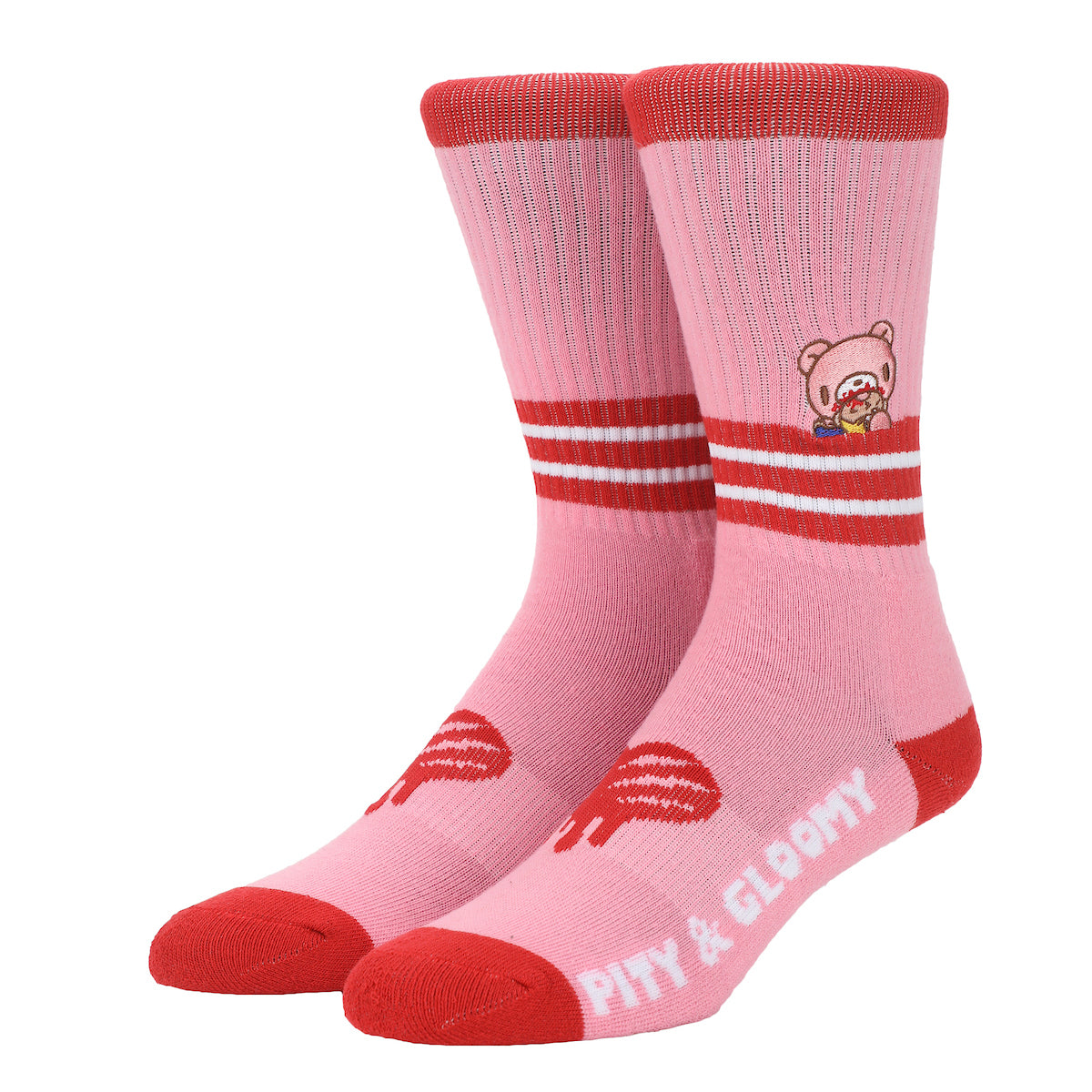 Gloomy Bear Gloomy & Pity Men's Athletic Crew Socks