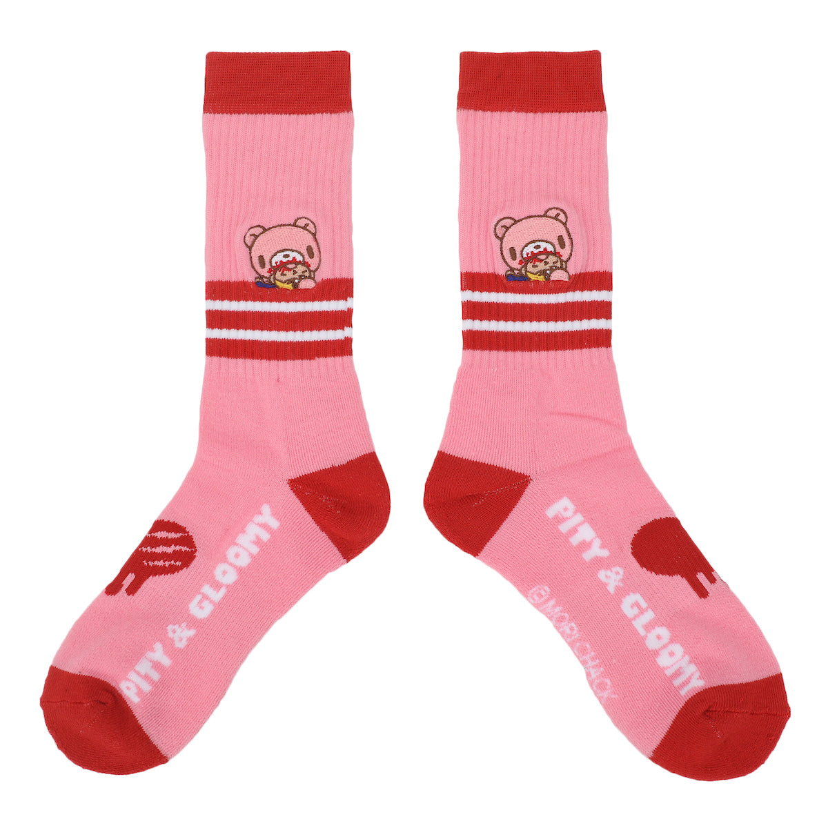 Gloomy Bear Gloomy & Pity Men's Athletic Crew Socks