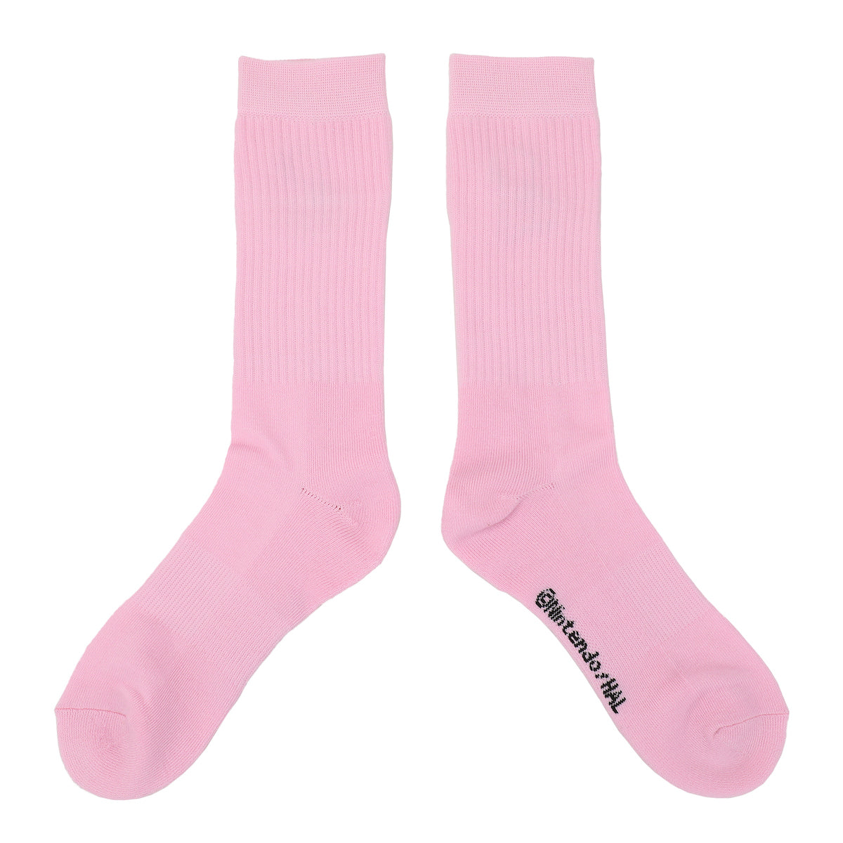 Kirby Carrying Tomato Men's Pink Athletic Crew Socks
