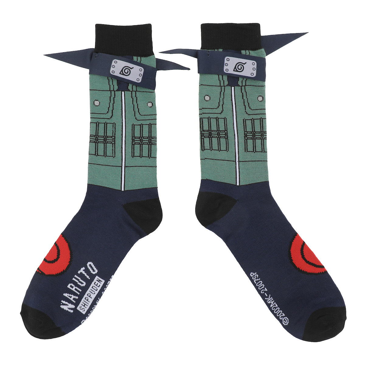 Naruto Kakashi Outfit Men's Crew Socks