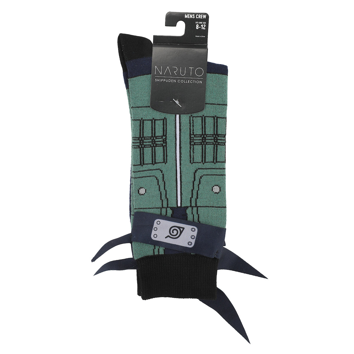 Naruto Kakashi Outfit Men's Crew Socks
