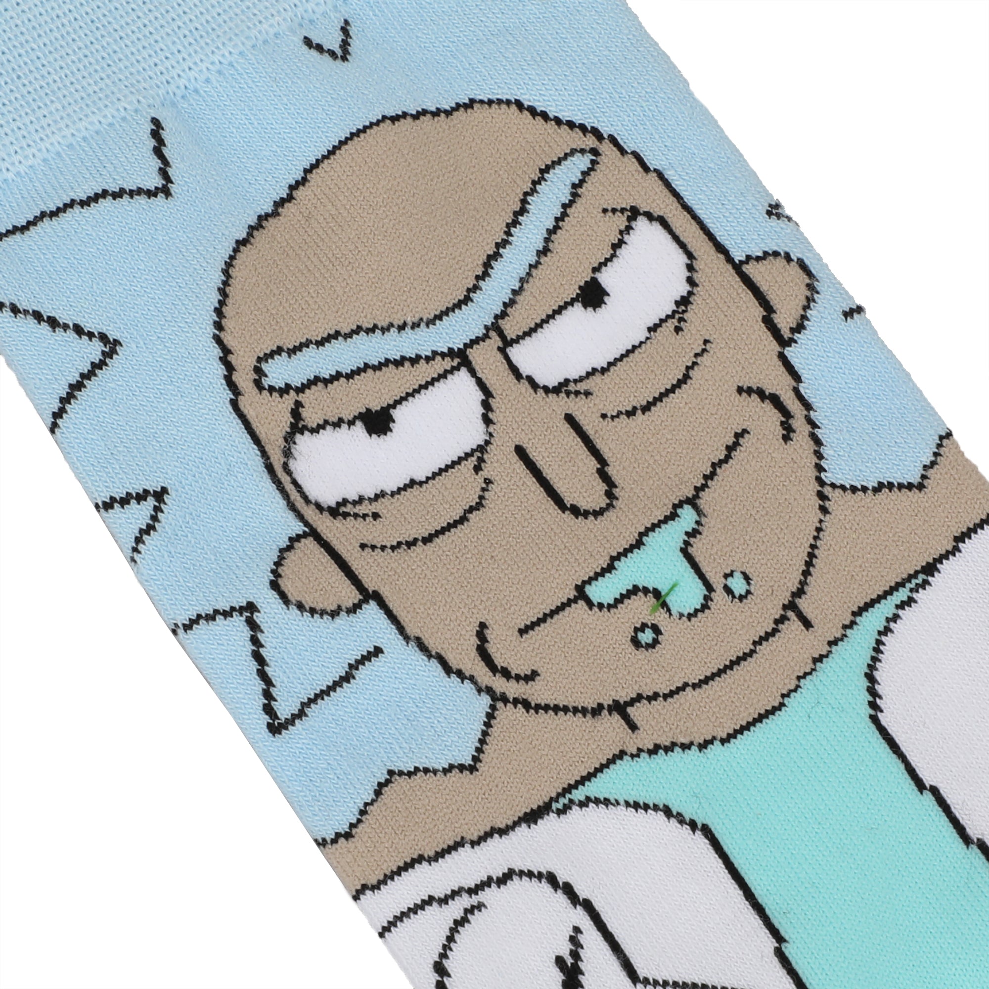 Rick & Morty Animigos Characters Men's 3-Pack Casual Crew Socks