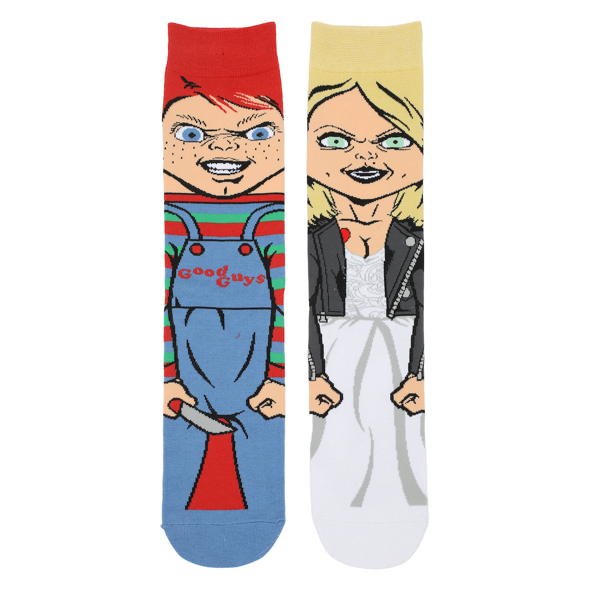 Chucky Tiffany & Chucky Adult Animigos Crew Socks