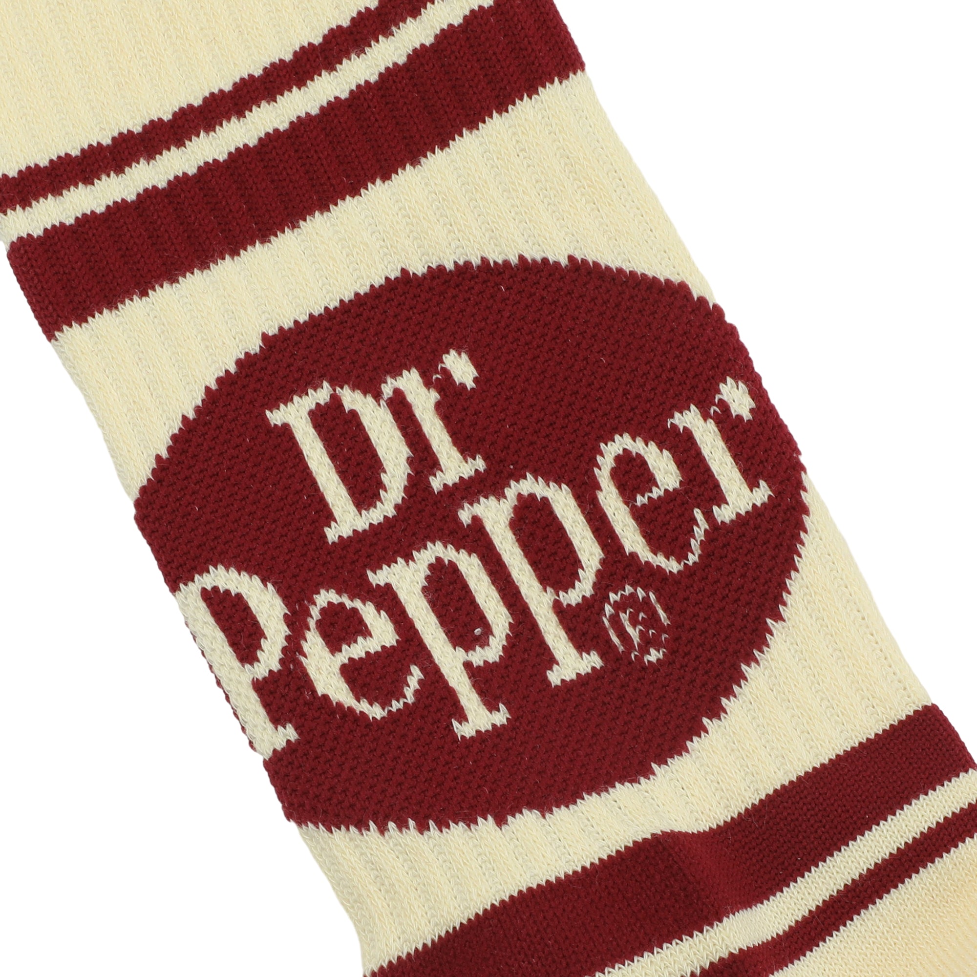 Dr Pepper Vintage Soda Logo Men's Casual Crew Socks